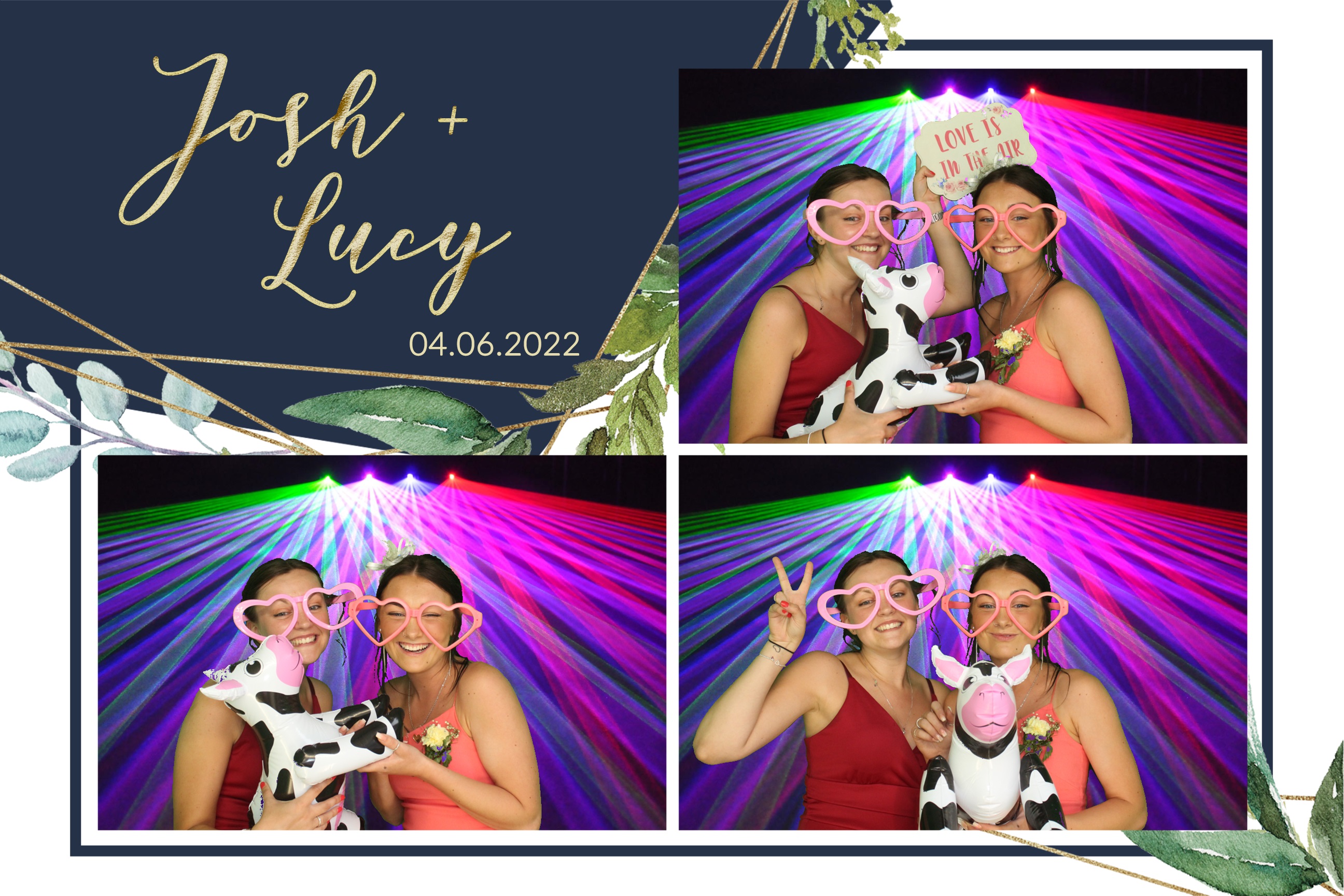 Josh & Lucy | View more photos from the event at images.mobile-photo-booth.com/u/MobilePhotoBoothUK/Josh-Lucy