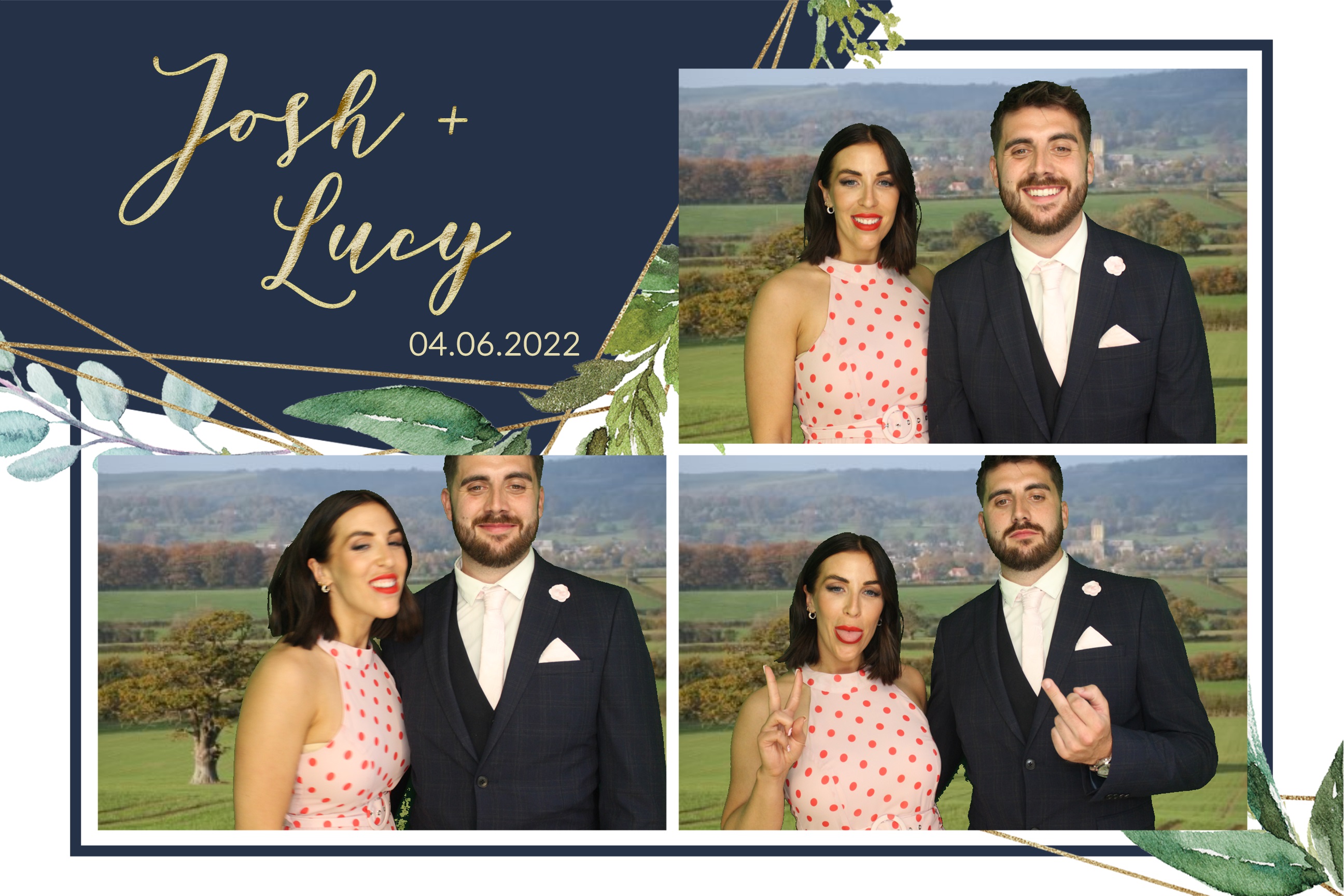 Josh & Lucy | View more photos from the event at images.mobile-photo-booth.com/u/MobilePhotoBoothUK/Josh-Lucy