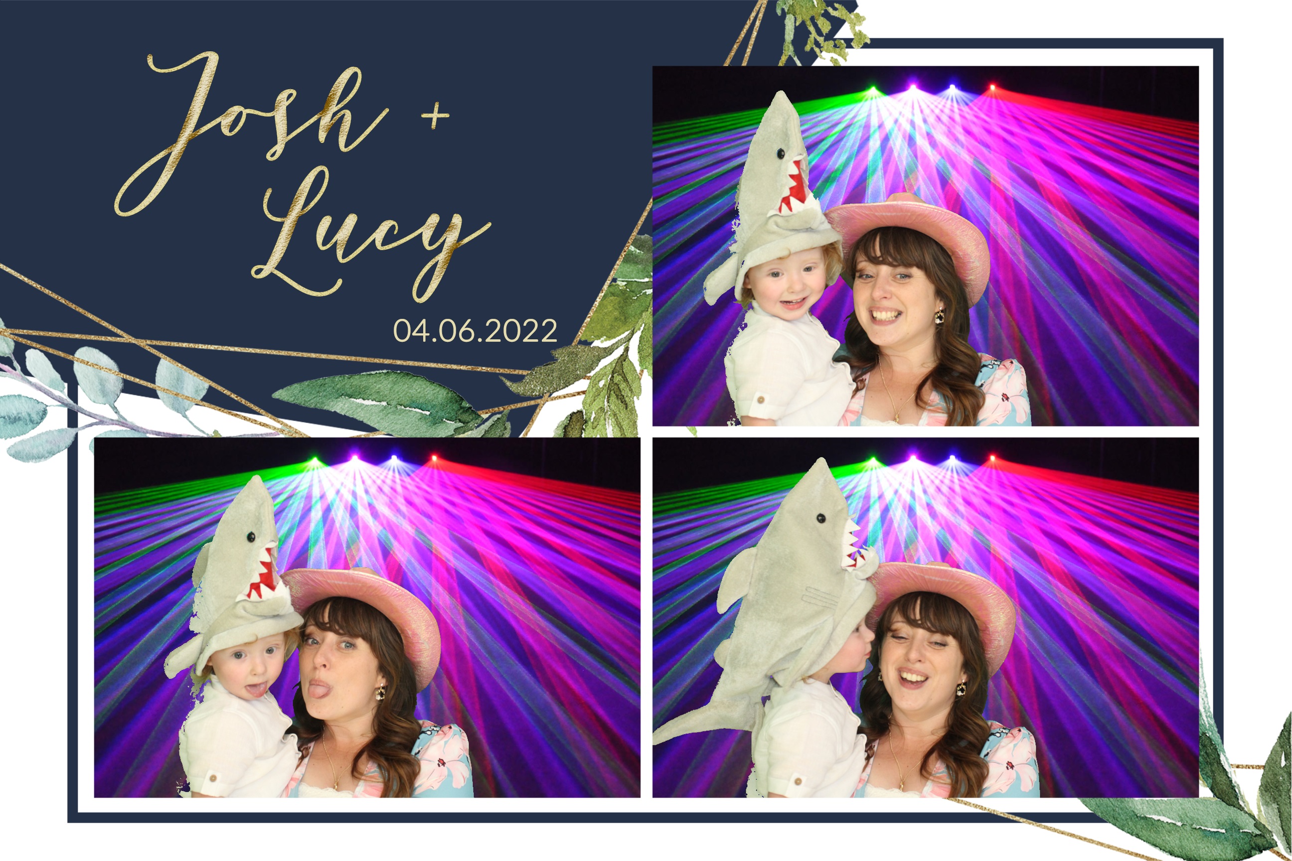 Josh & Lucy | View more photos from the event at images.mobile-photo-booth.com/u/MobilePhotoBoothUK/Josh-Lucy