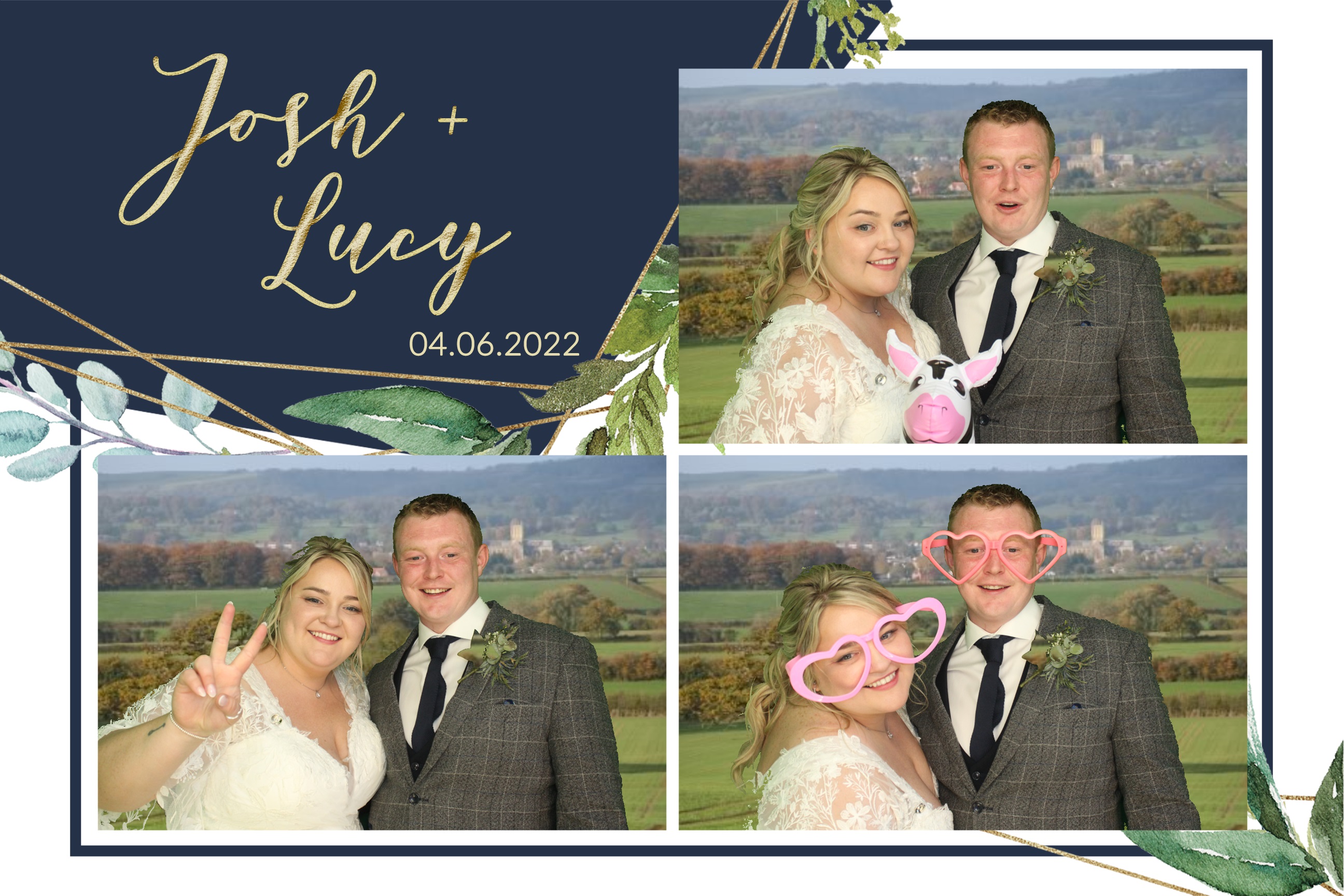 Josh & Lucy | View more photos from the event at images.mobile-photo-booth.com/u/MobilePhotoBoothUK/Josh-Lucy