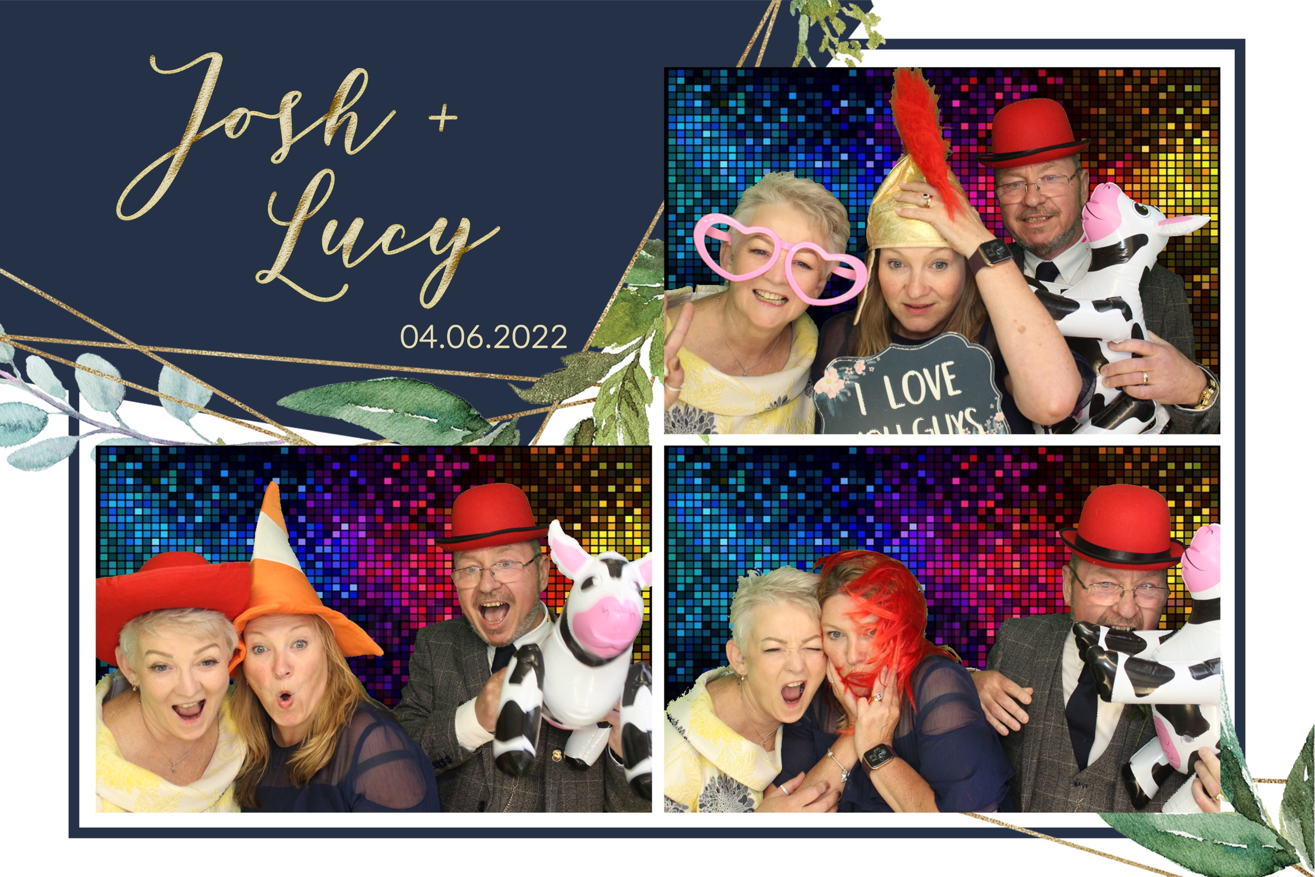 Josh & Lucy | View more photos from the event at images.mobile-photo-booth.com/u/MobilePhotoBoothUK/Josh-Lucy