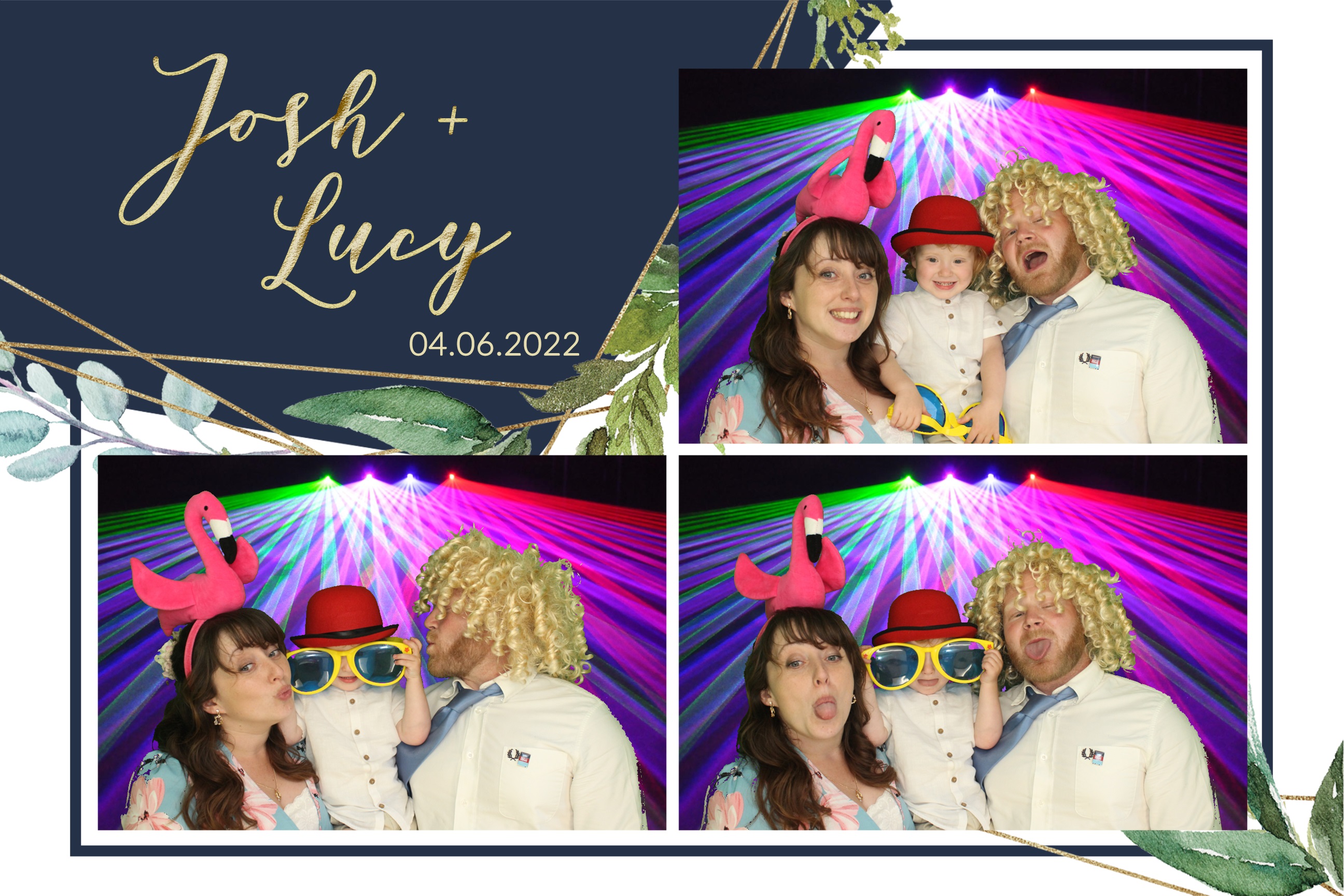 Josh & Lucy | View more photos from the event at images.mobile-photo-booth.com/u/MobilePhotoBoothUK/Josh-Lucy