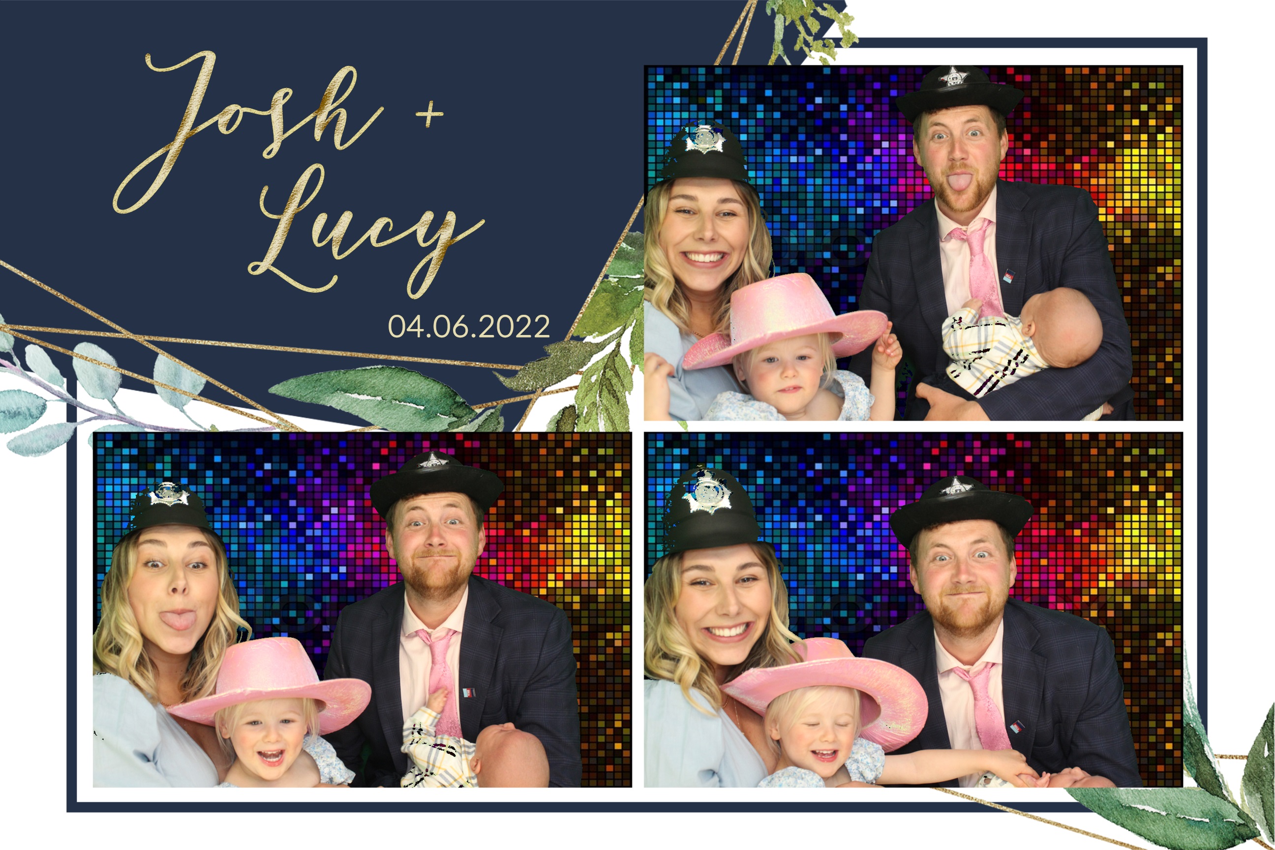 Josh & Lucy | View more photos from the event at images.mobile-photo-booth.com/u/MobilePhotoBoothUK/Josh-Lucy