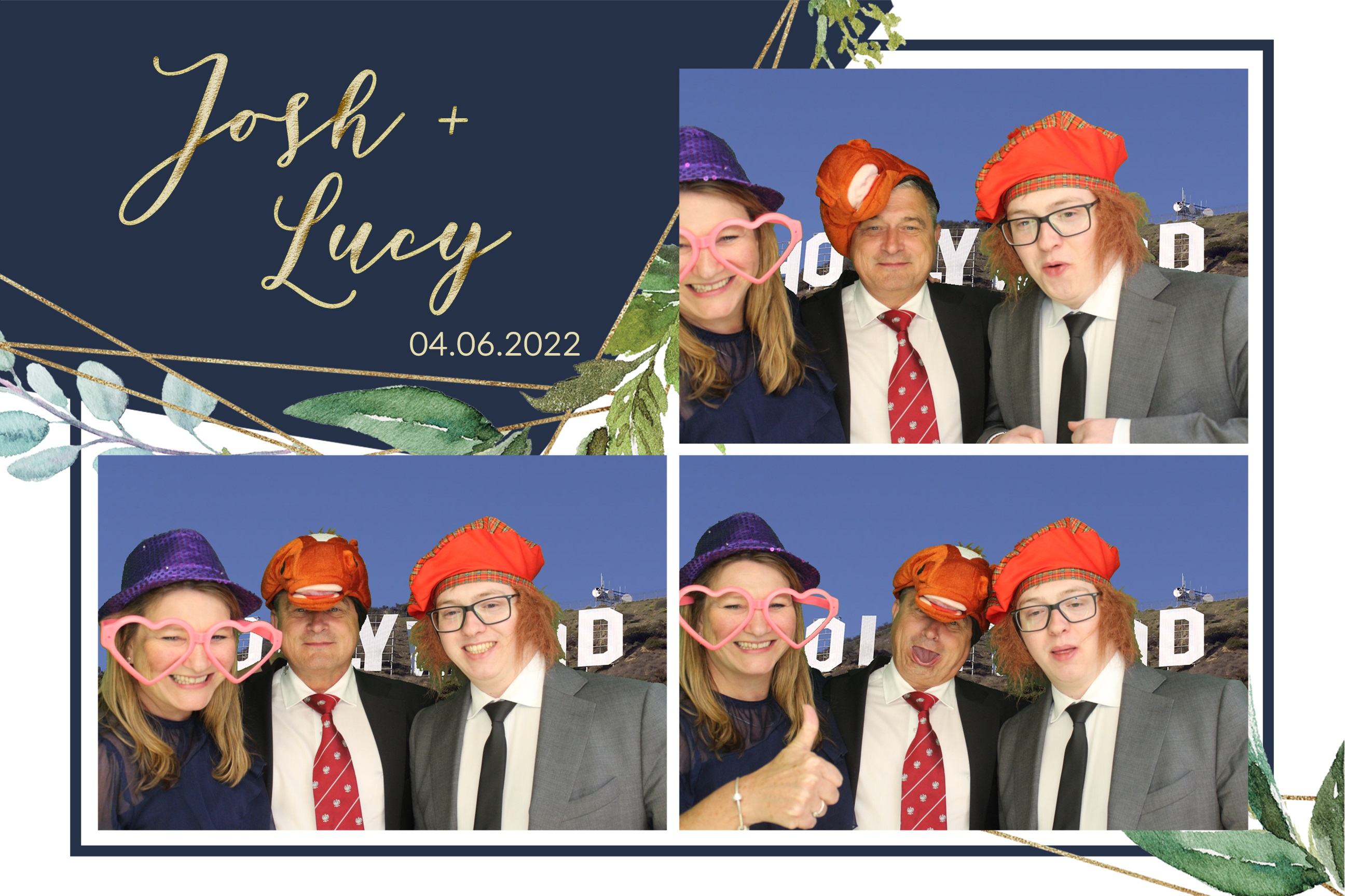 Josh & Lucy | View more photos from the event at images.mobile-photo-booth.com/u/MobilePhotoBoothUK/Josh-Lucy