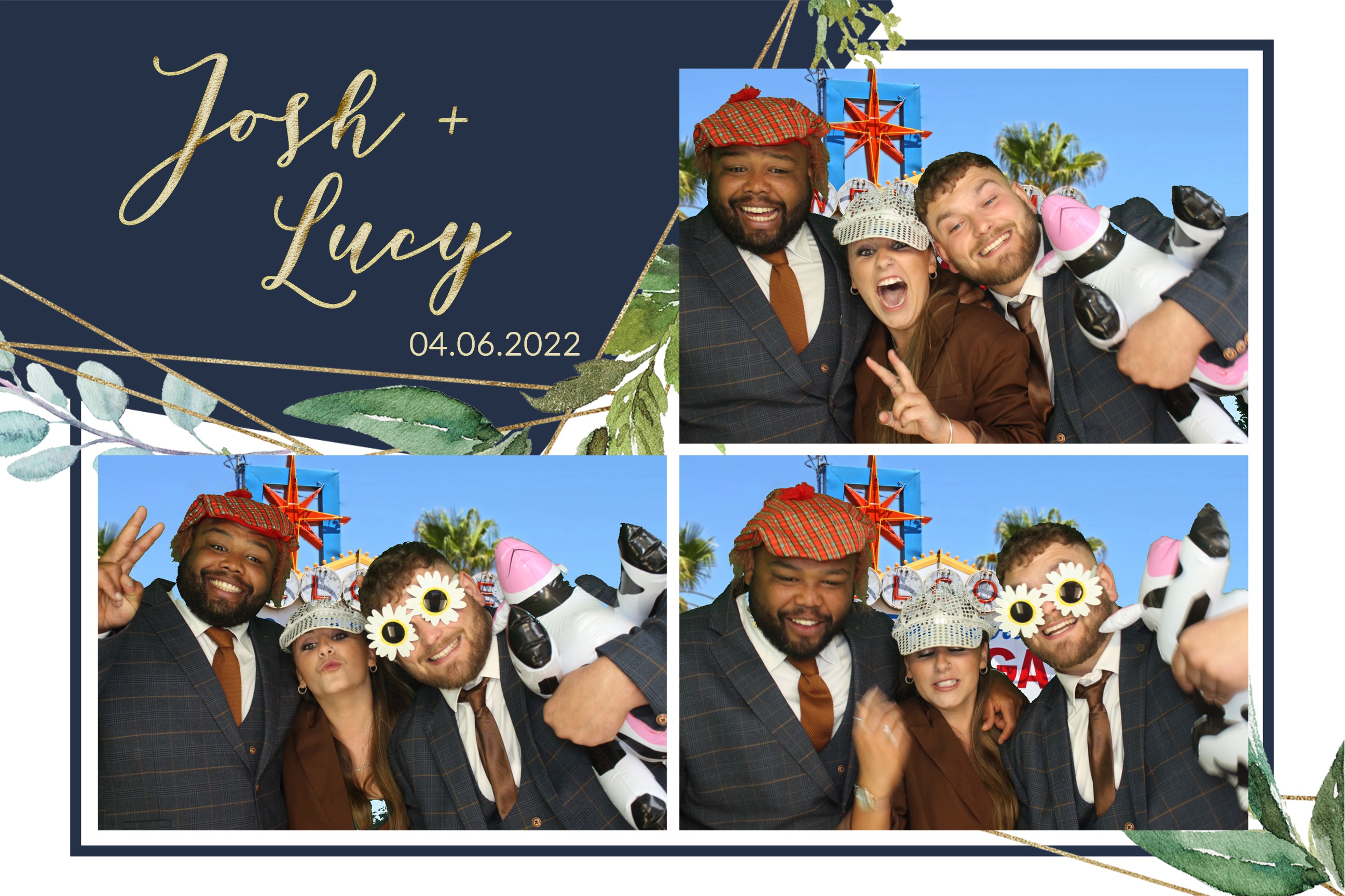 Josh & Lucy | View more photos from the event at images.mobile-photo-booth.com/u/MobilePhotoBoothUK/Josh-Lucy