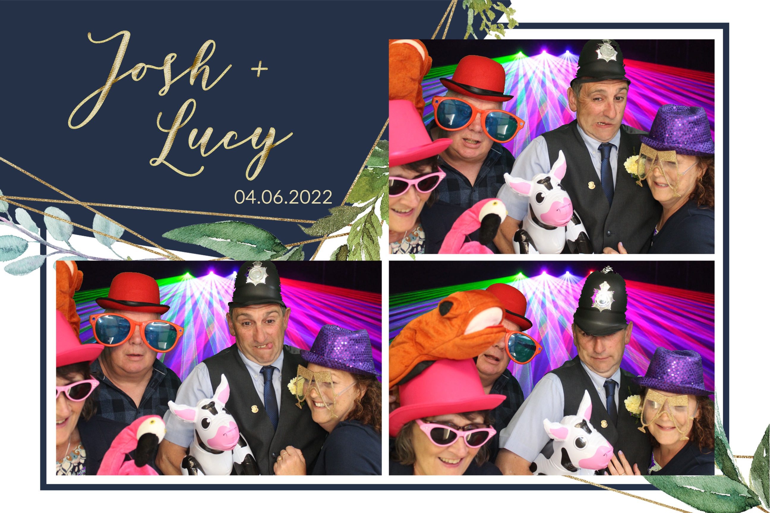Josh & Lucy | View more photos from the event at images.mobile-photo-booth.com/u/MobilePhotoBoothUK/Josh-Lucy