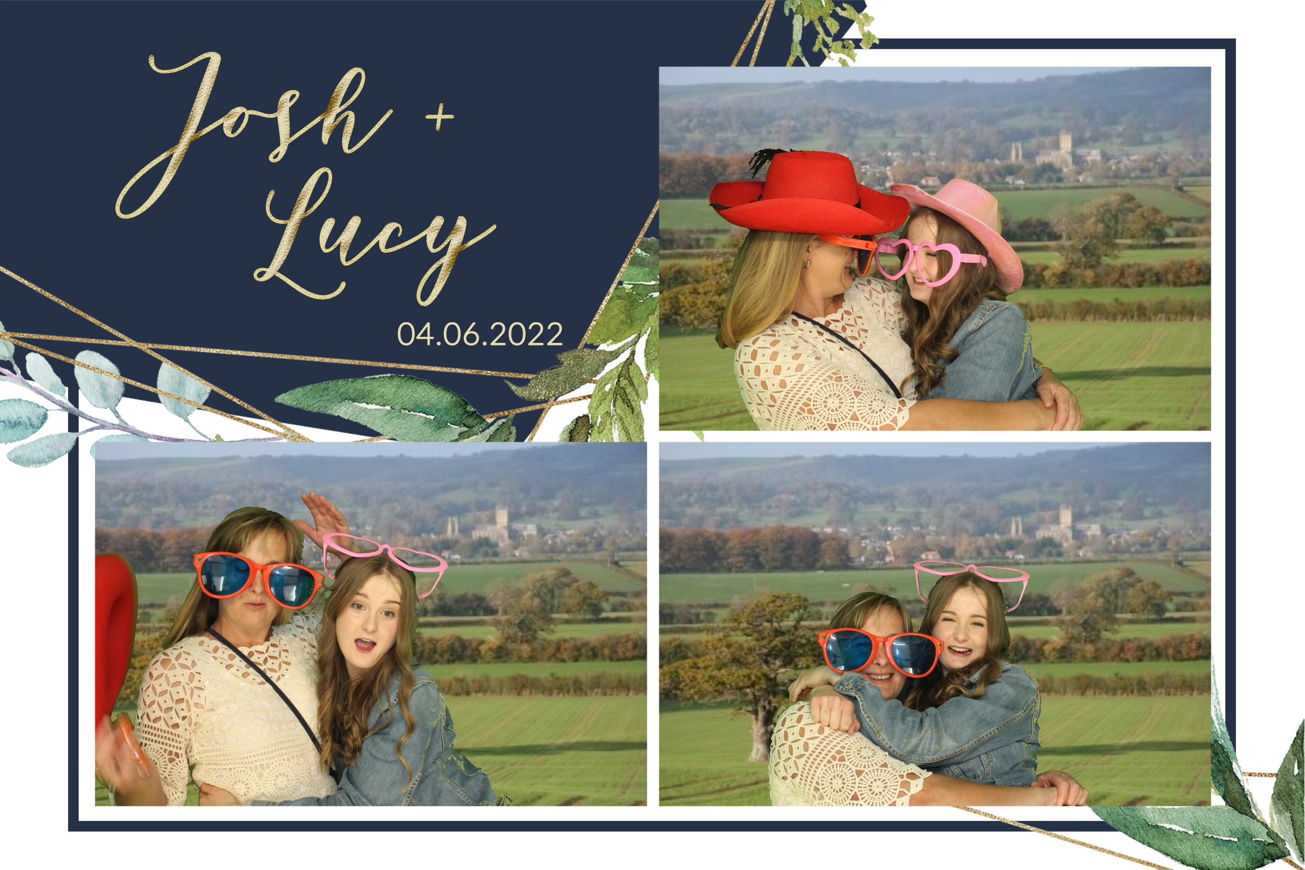 Josh & Lucy | View more photos from the event at images.mobile-photo-booth.com/u/MobilePhotoBoothUK/Josh-Lucy