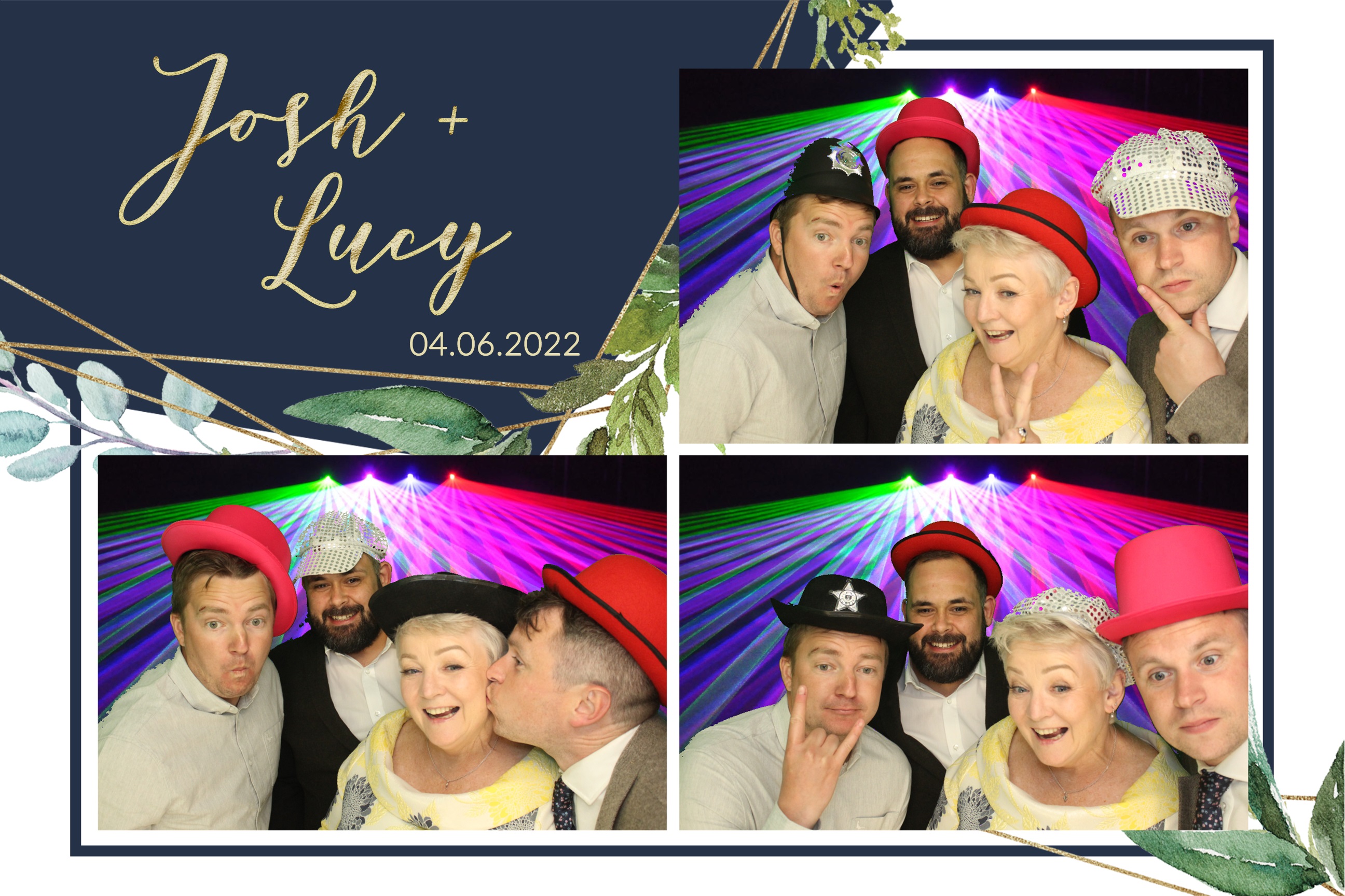 Josh & Lucy | View more photos from the event at images.mobile-photo-booth.com/u/MobilePhotoBoothUK/Josh-Lucy
