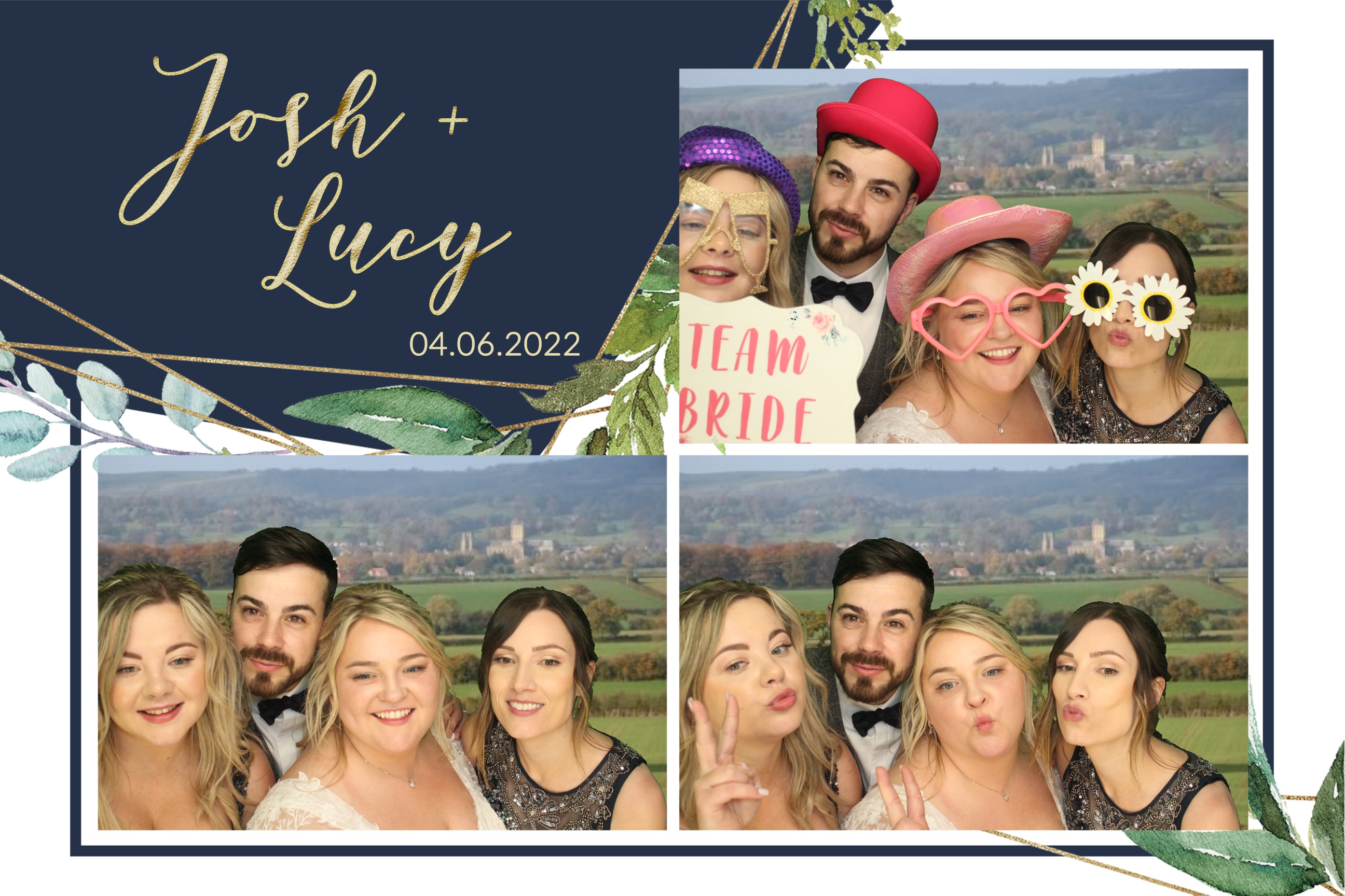 Josh & Lucy | View more photos from the event at images.mobile-photo-booth.com/u/MobilePhotoBoothUK/Josh-Lucy