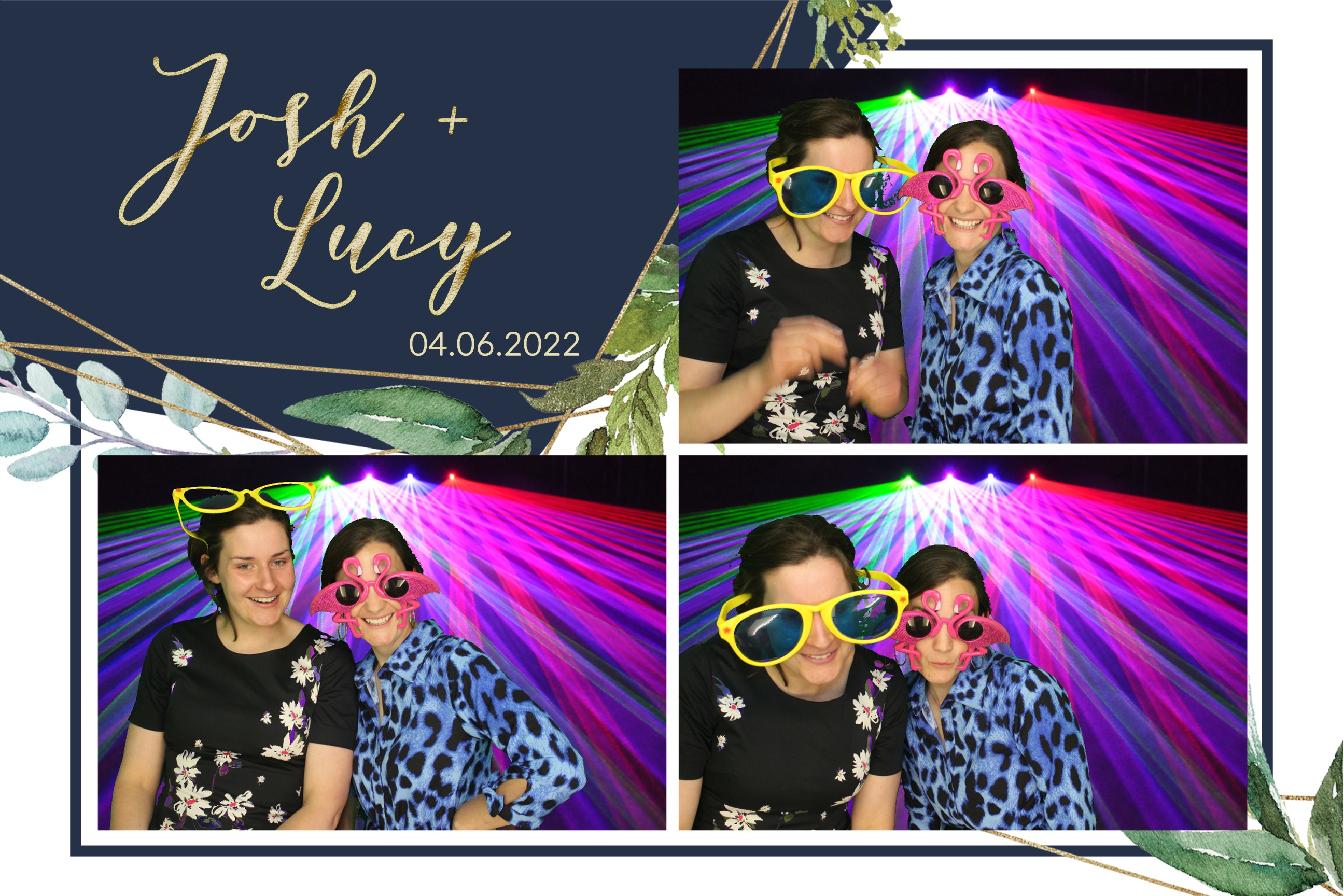 Josh & Lucy | View more photos from the event at images.mobile-photo-booth.com/u/MobilePhotoBoothUK/Josh-Lucy