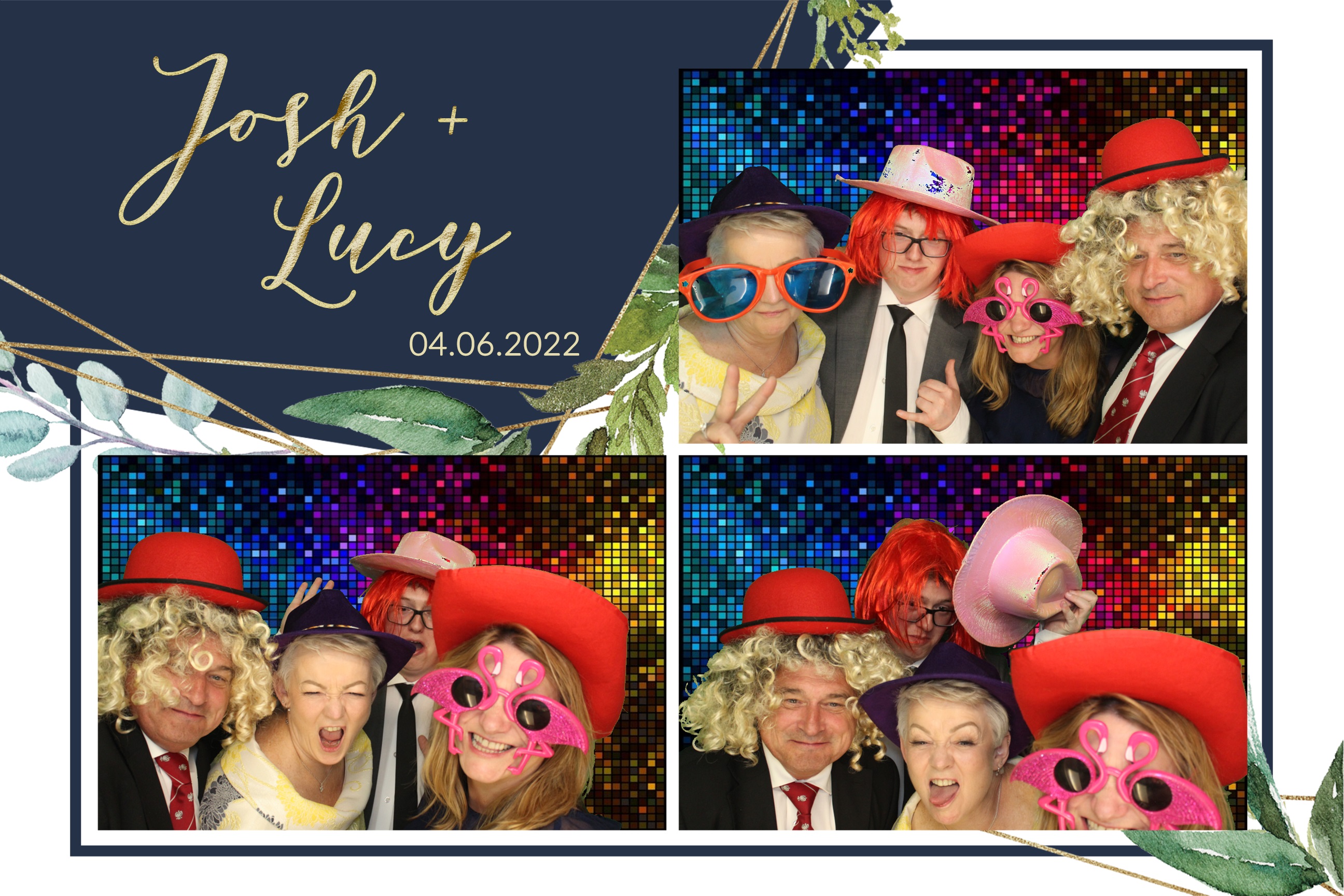 Josh & Lucy | View more photos from the event at images.mobile-photo-booth.com/u/MobilePhotoBoothUK/Josh-Lucy