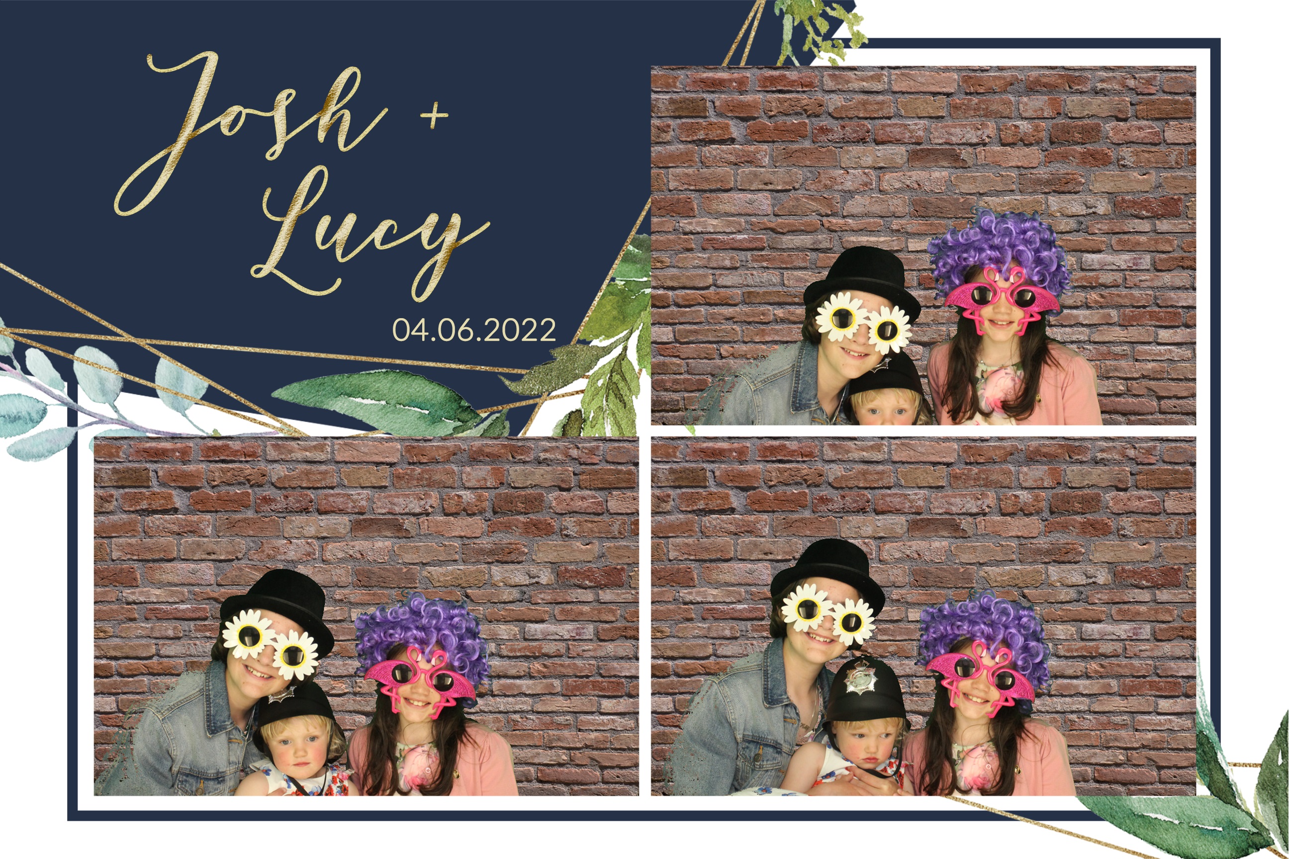 Josh & Lucy | View more photos from the event at images.mobile-photo-booth.com/u/MobilePhotoBoothUK/Josh-Lucy