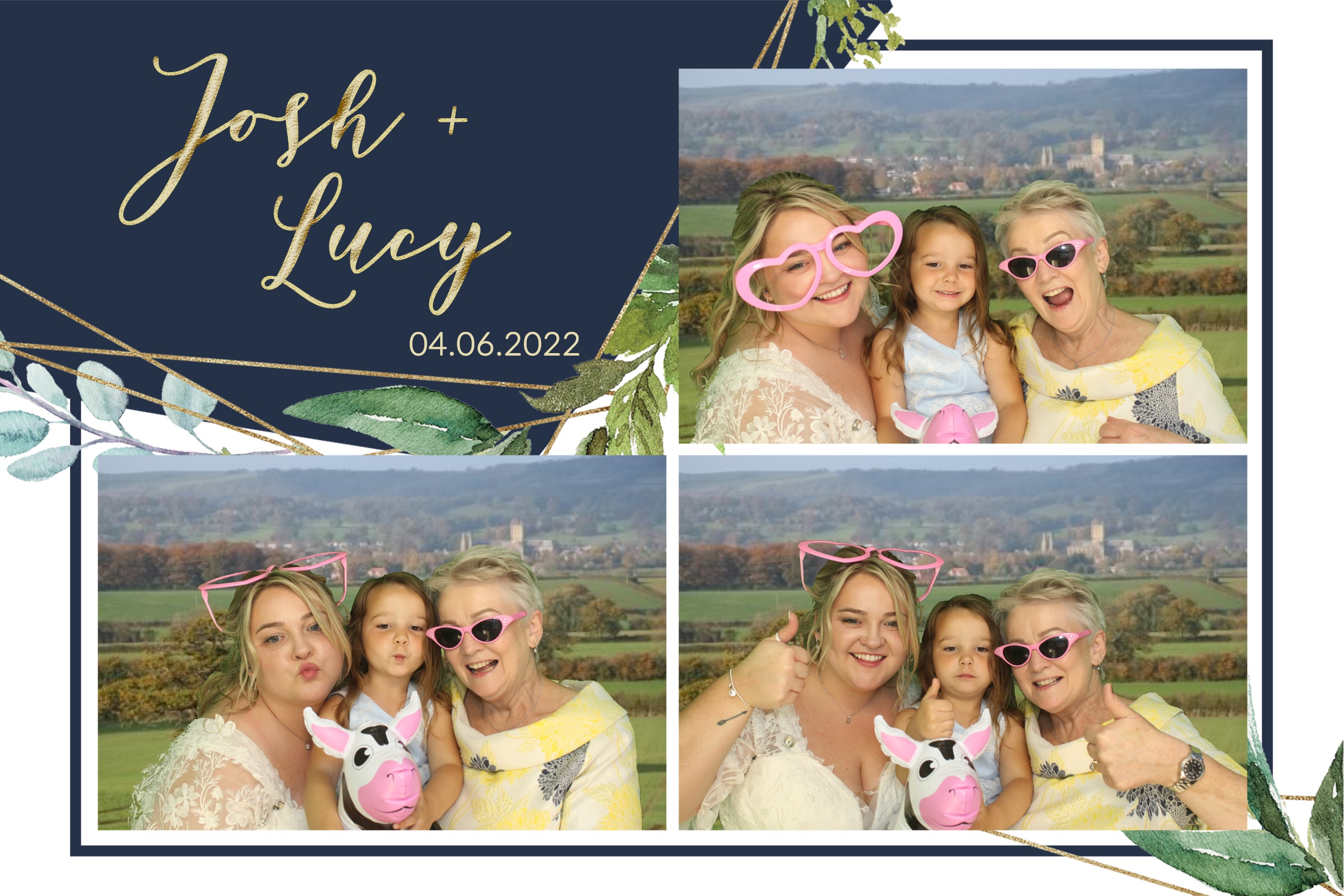 Josh & Lucy | View more photos from the event at images.mobile-photo-booth.com/u/MobilePhotoBoothUK/Josh-Lucy