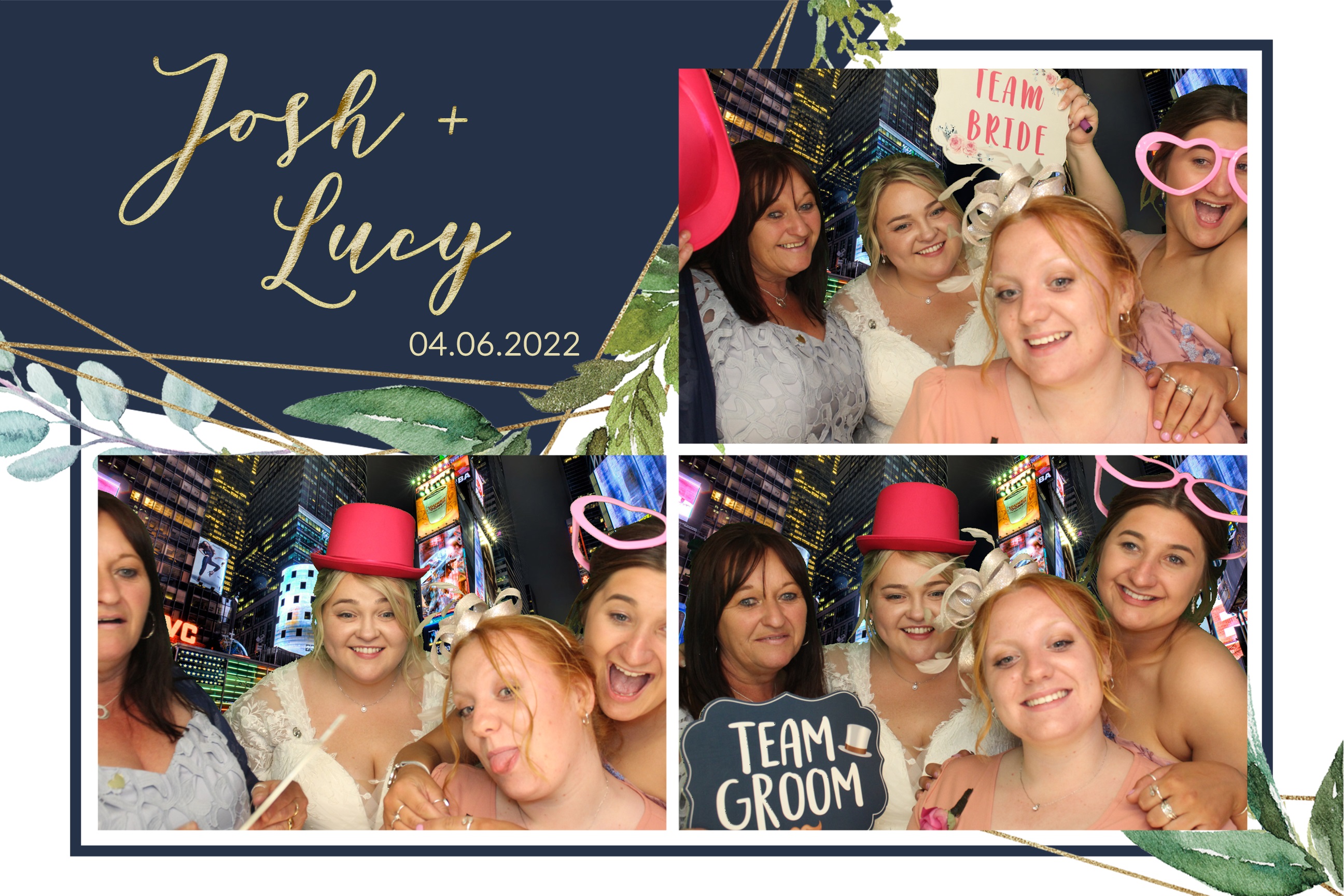 Josh & Lucy | View more photos from the event at images.mobile-photo-booth.com/u/MobilePhotoBoothUK/Josh-Lucy