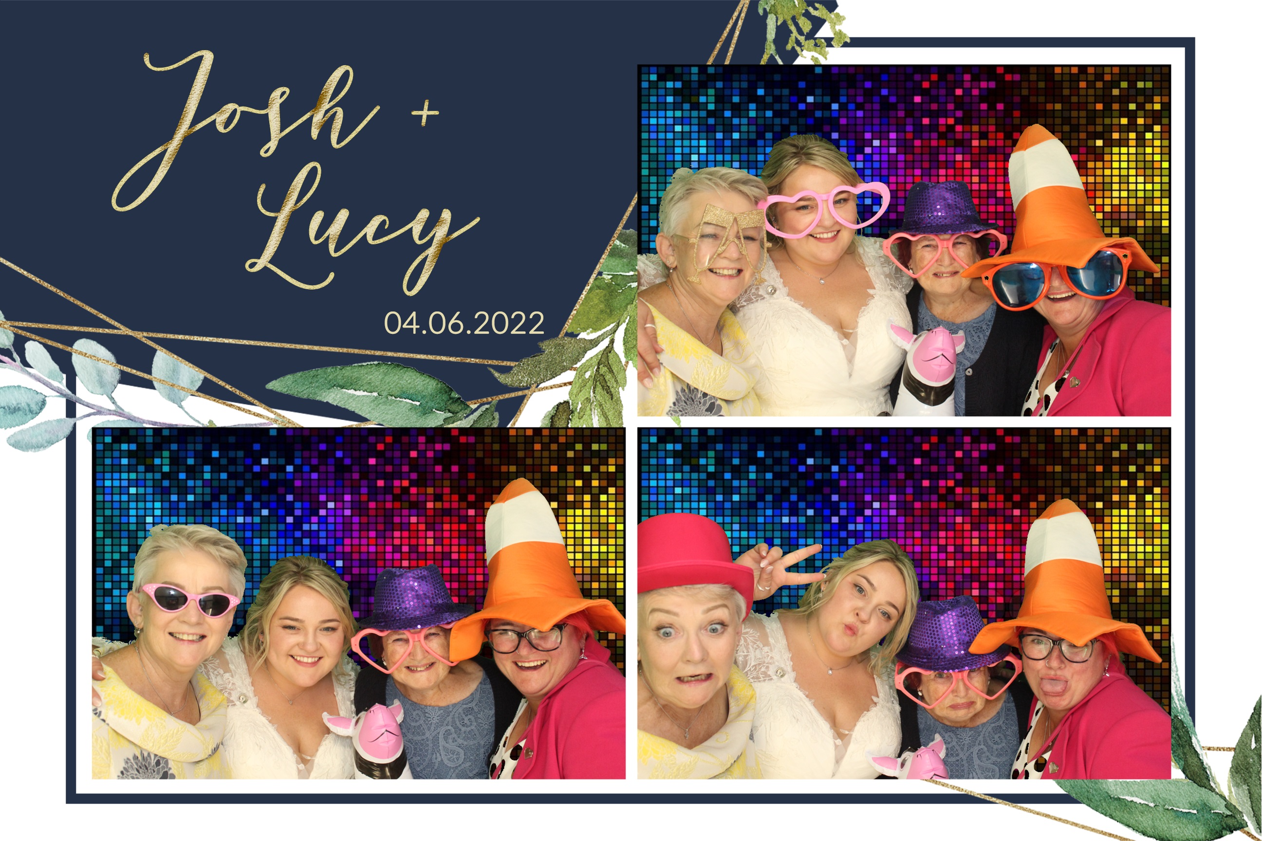 Josh & Lucy | View more photos from the event at images.mobile-photo-booth.com/u/MobilePhotoBoothUK/Josh-Lucy