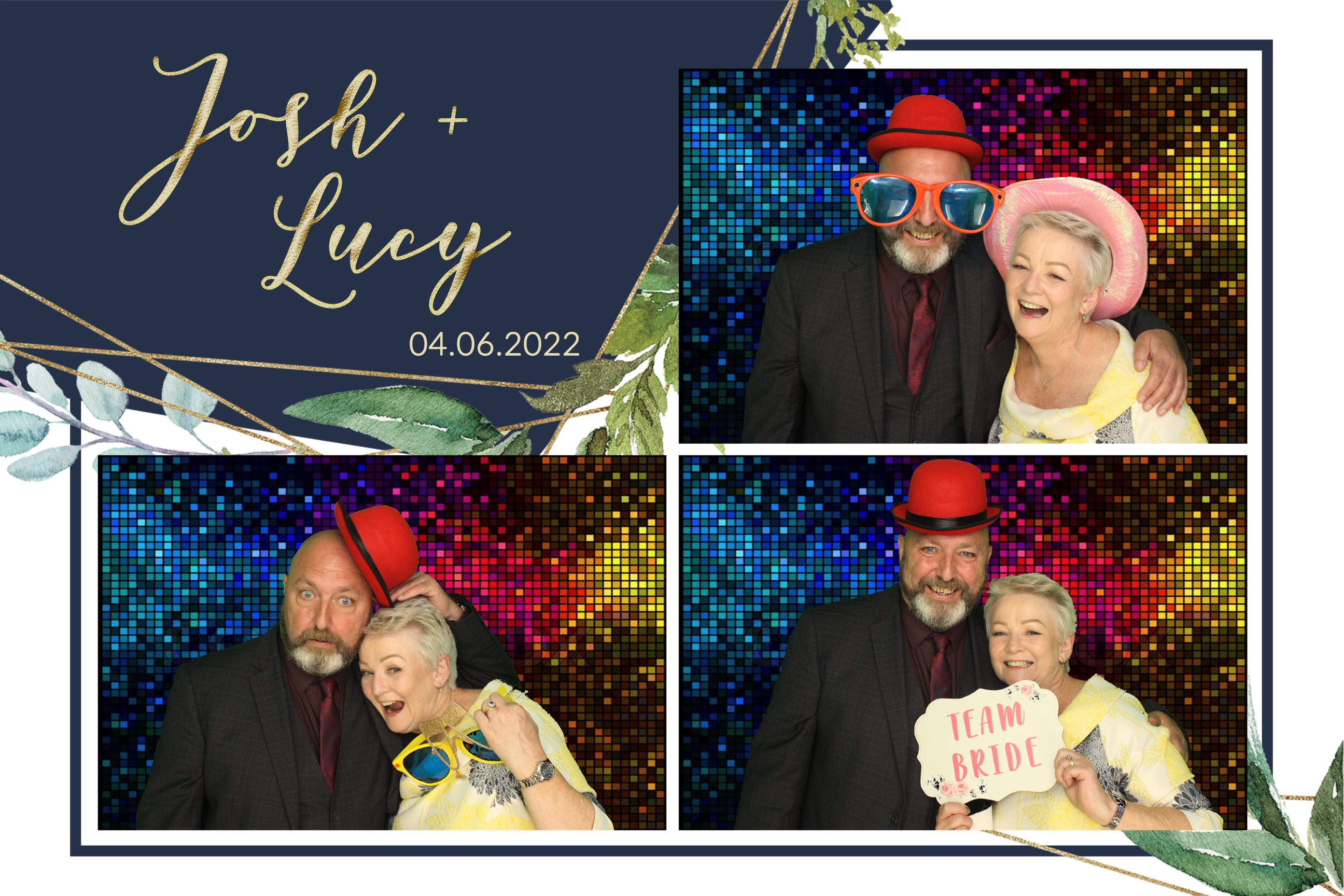 Josh & Lucy | View more photos from the event at images.mobile-photo-booth.com/u/MobilePhotoBoothUK/Josh-Lucy