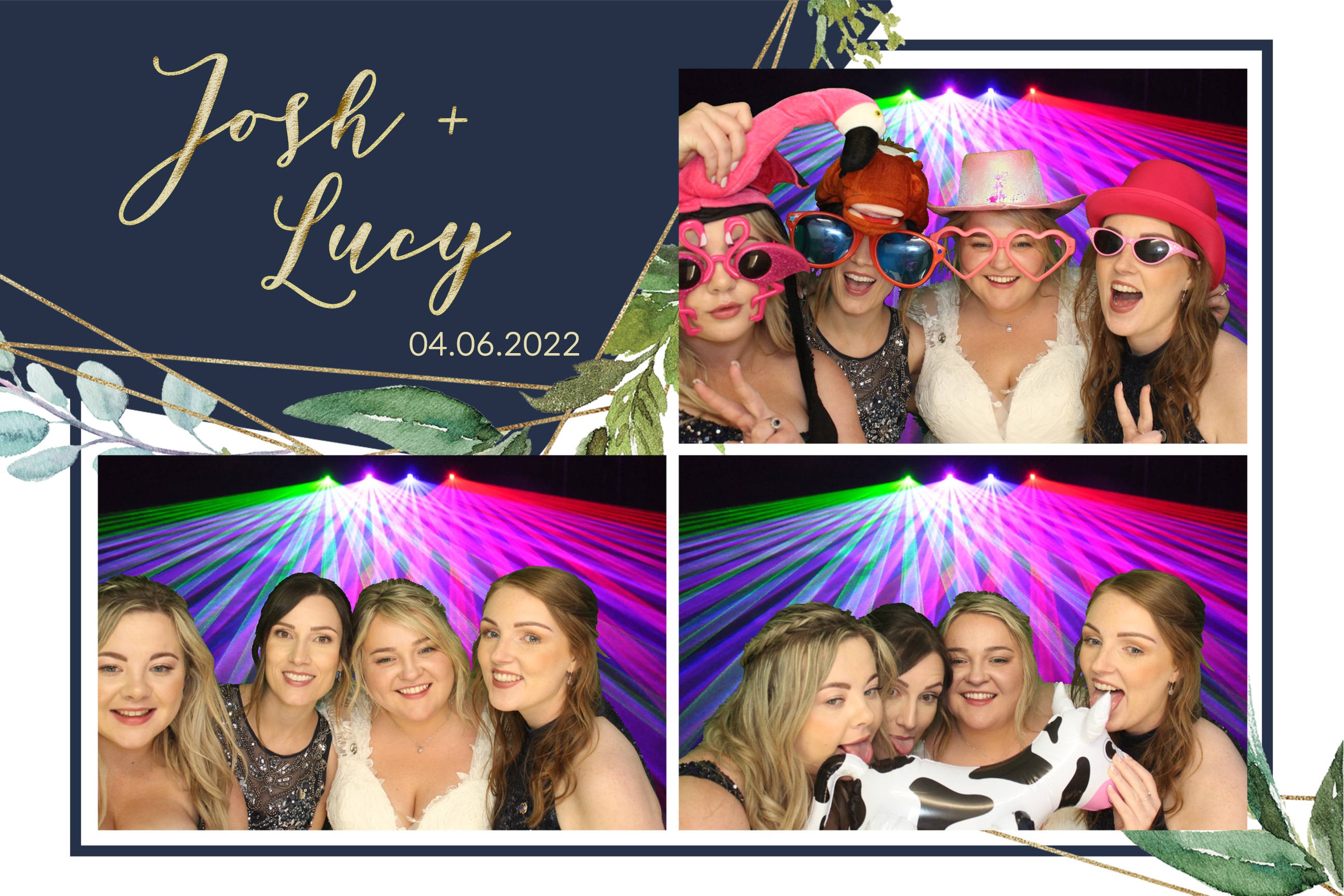 Josh & Lucy | View more photos from the event at images.mobile-photo-booth.com/u/MobilePhotoBoothUK/Josh-Lucy