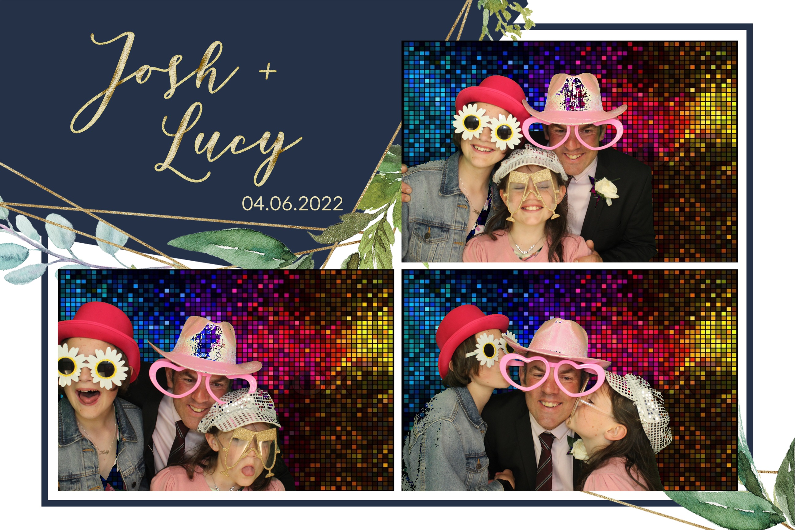 Josh & Lucy | View more photos from the event at images.mobile-photo-booth.com/u/MobilePhotoBoothUK/Josh-Lucy
