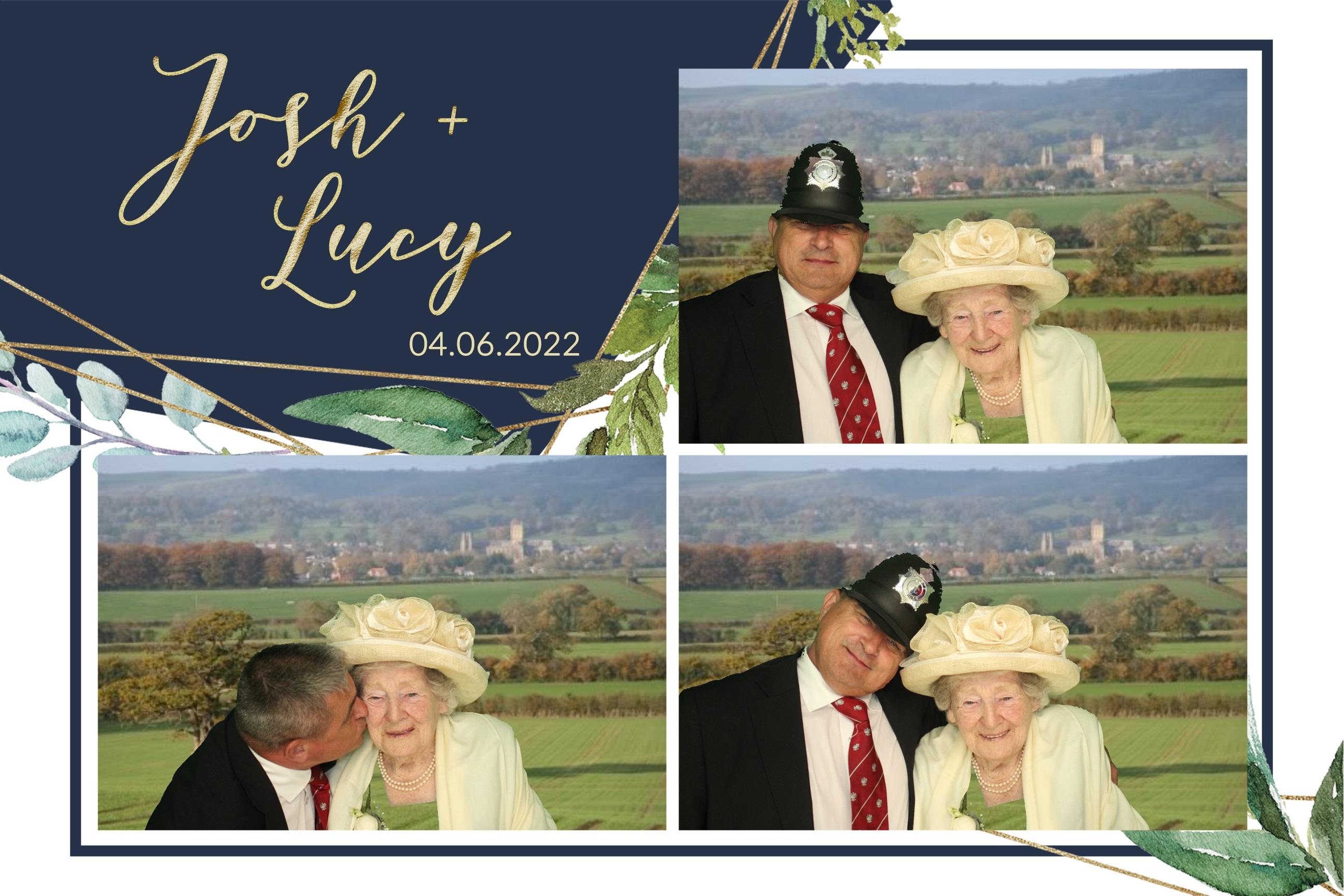 Josh & Lucy | View more photos from the event at images.mobile-photo-booth.com/u/MobilePhotoBoothUK/Josh-Lucy