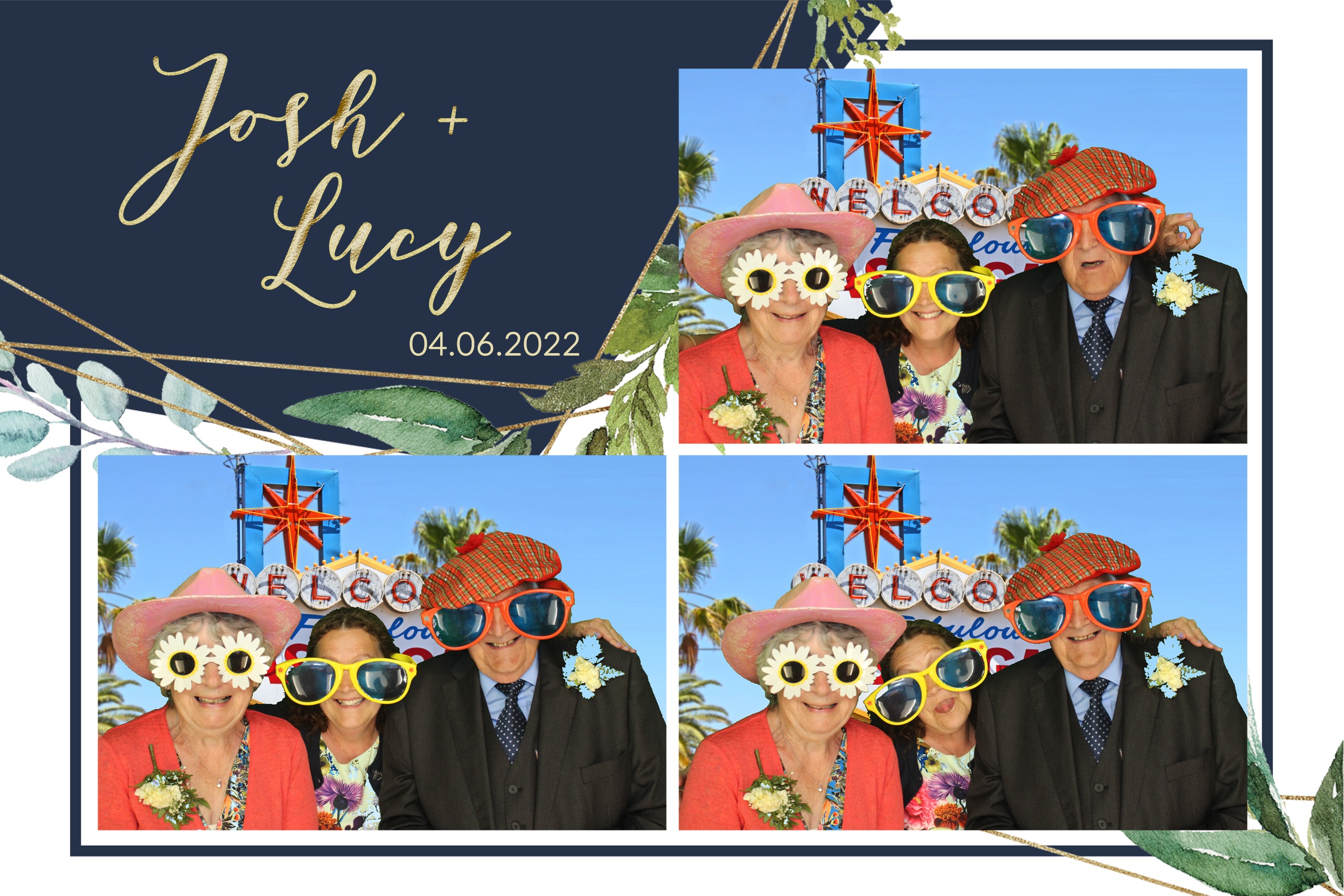 Josh & Lucy | View more photos from the event at images.mobile-photo-booth.com/u/MobilePhotoBoothUK/Josh-Lucy