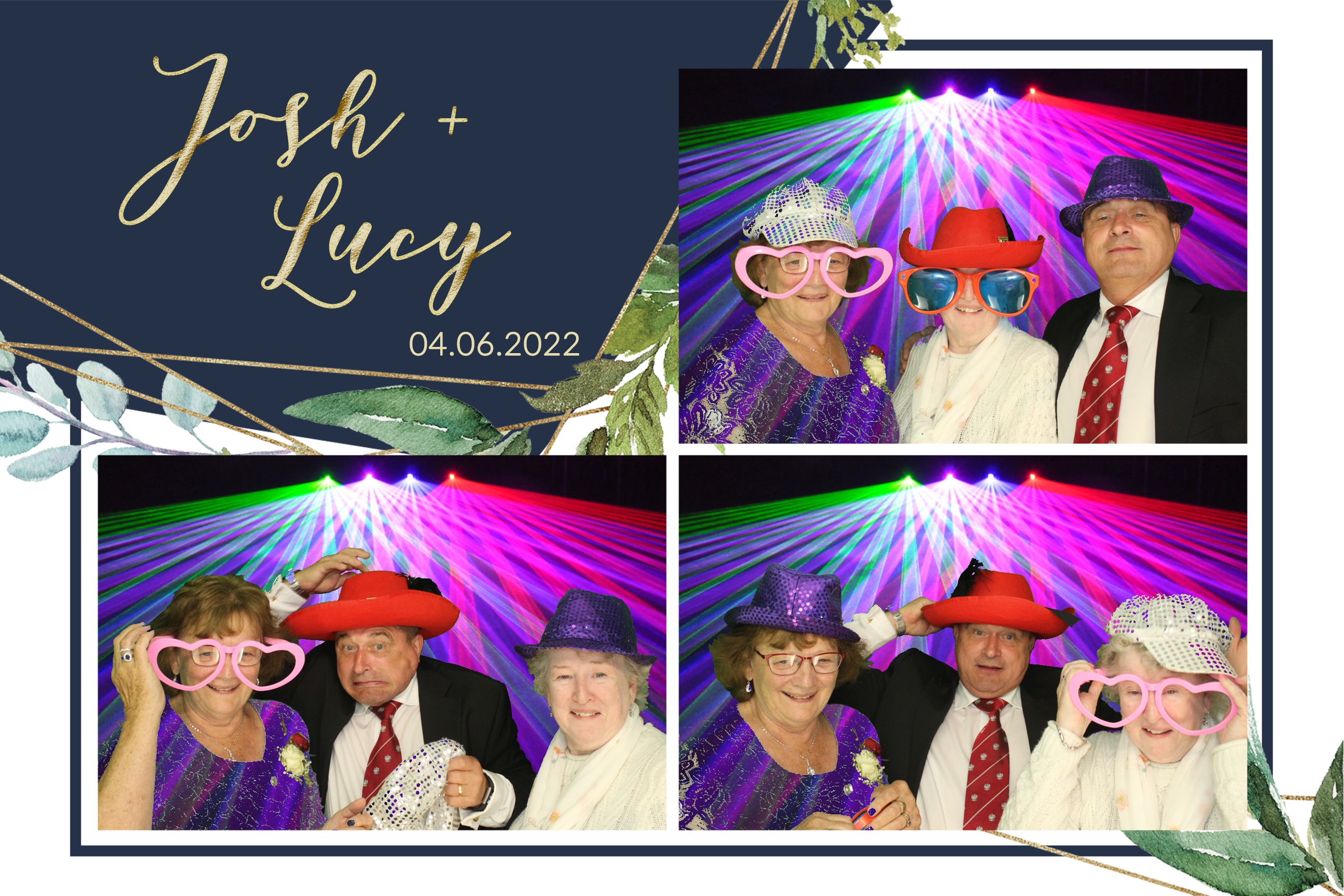 Josh & Lucy | View more photos from the event at images.mobile-photo-booth.com/u/MobilePhotoBoothUK/Josh-Lucy