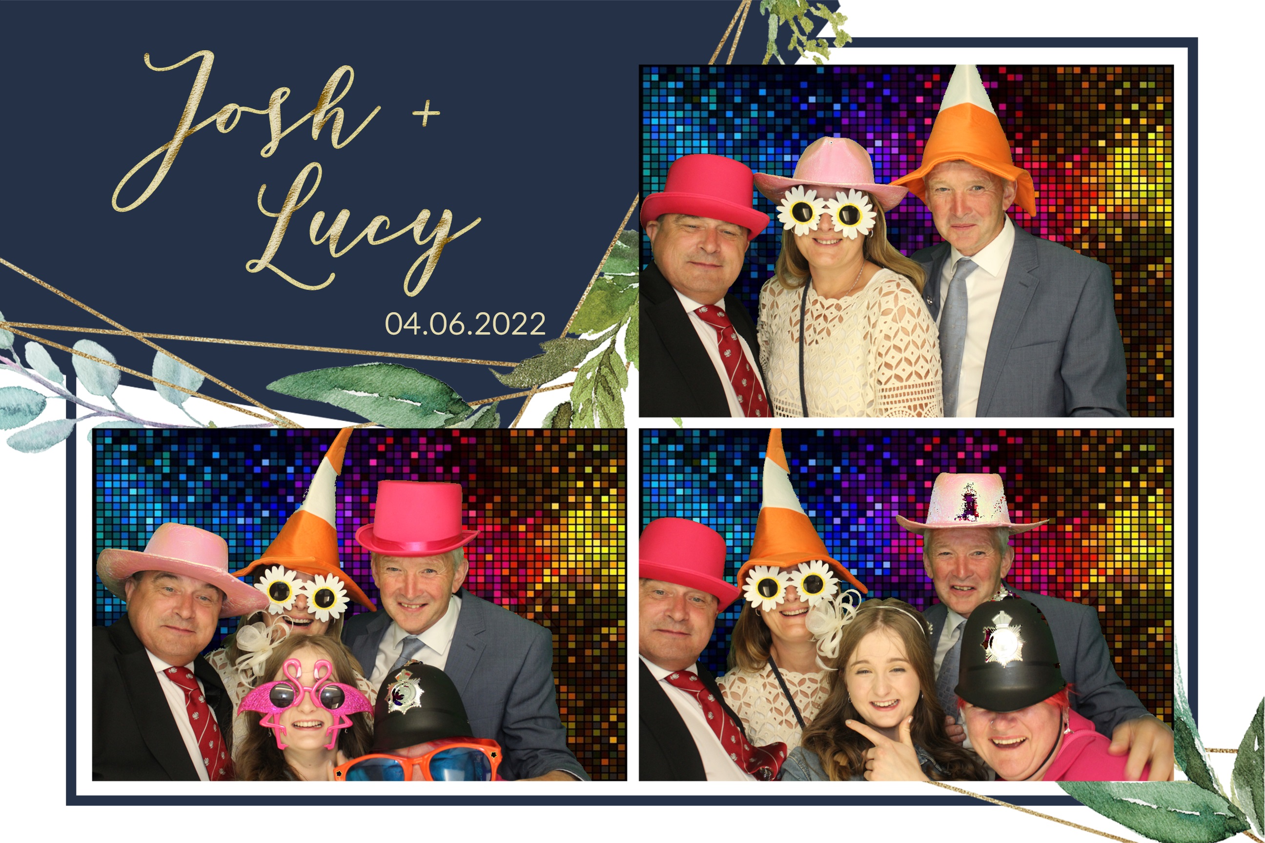 Josh & Lucy | View more photos from the event at images.mobile-photo-booth.com/u/MobilePhotoBoothUK/Josh-Lucy