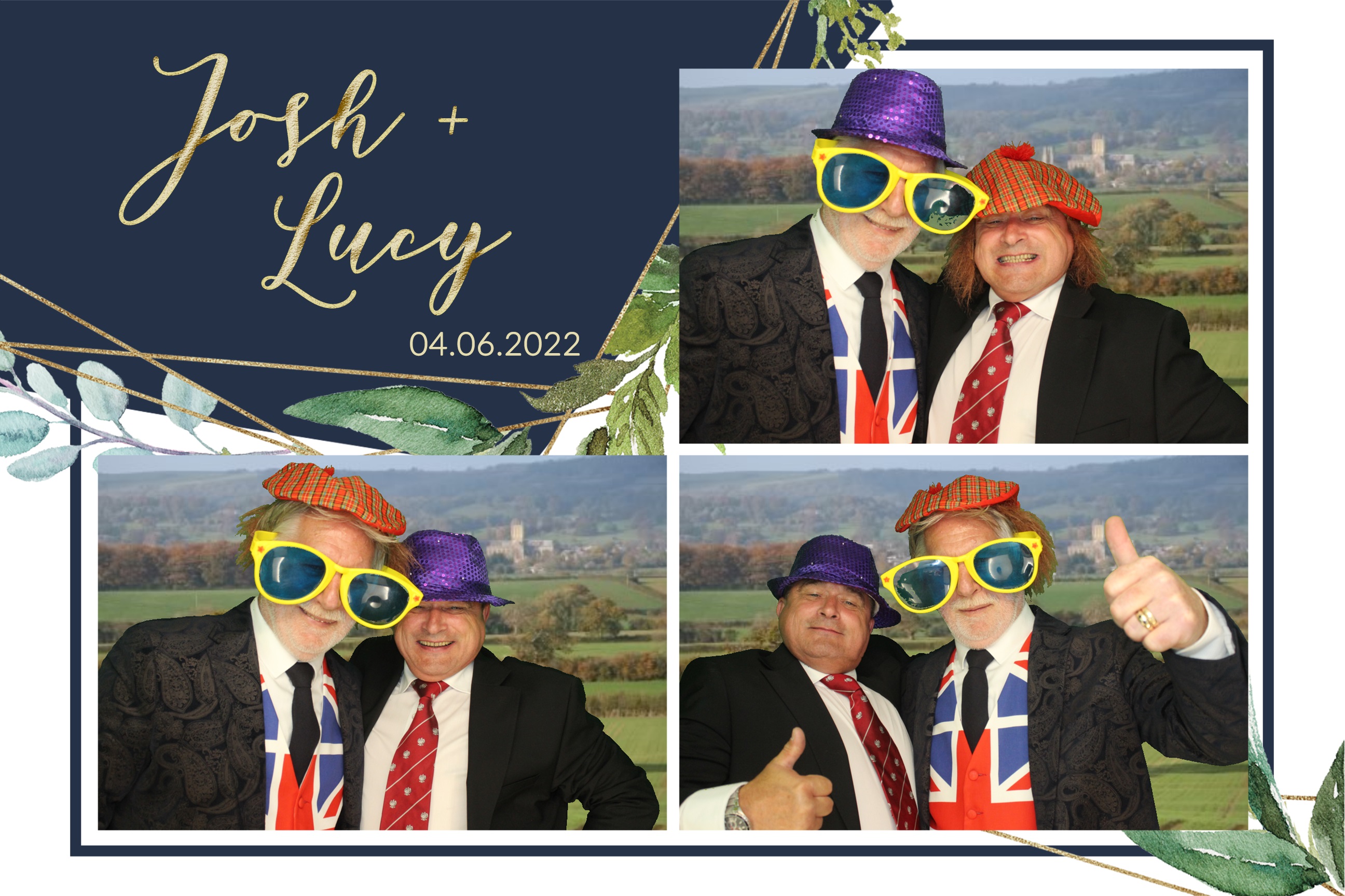 Josh & Lucy | View more photos from the event at images.mobile-photo-booth.com/u/MobilePhotoBoothUK/Josh-Lucy