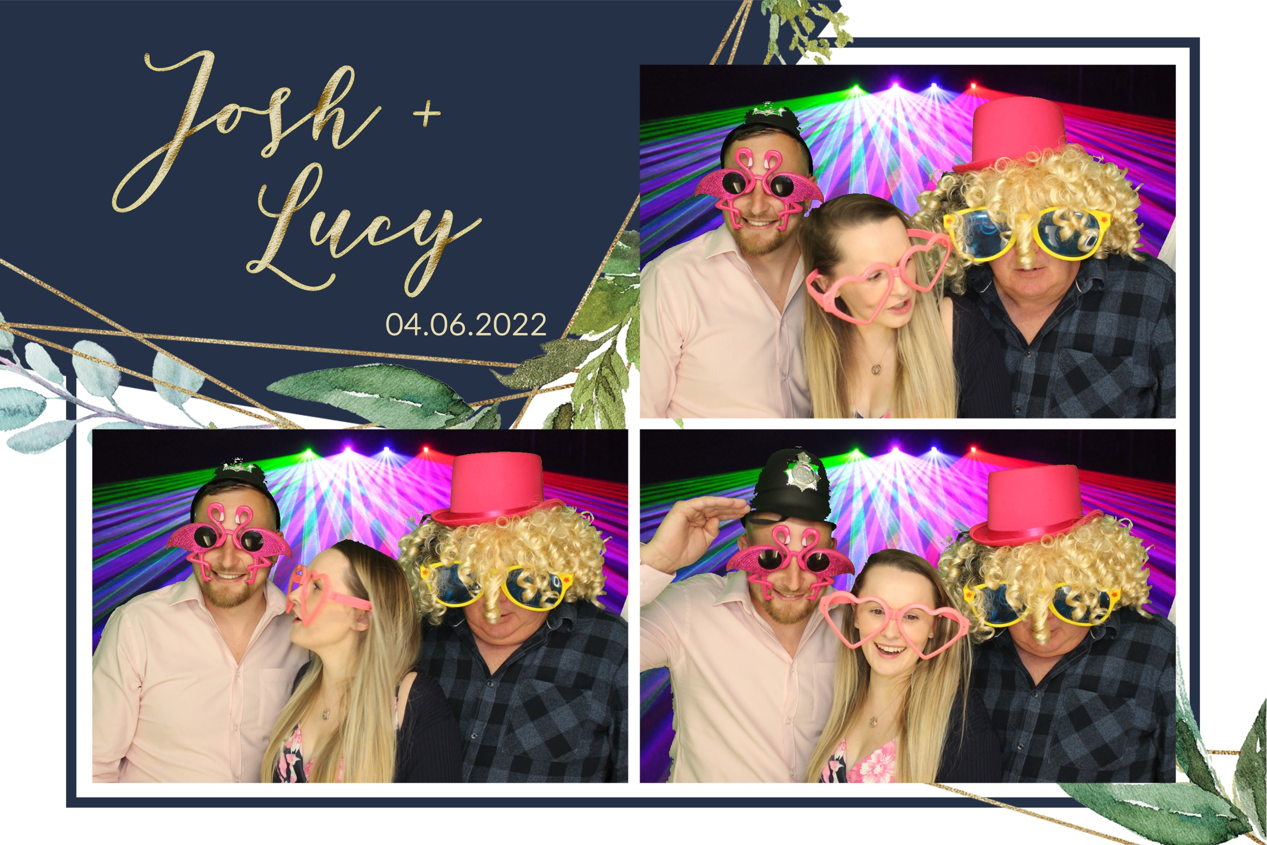 Josh & Lucy | View more photos from the event at images.mobile-photo-booth.com/u/MobilePhotoBoothUK/Josh-Lucy