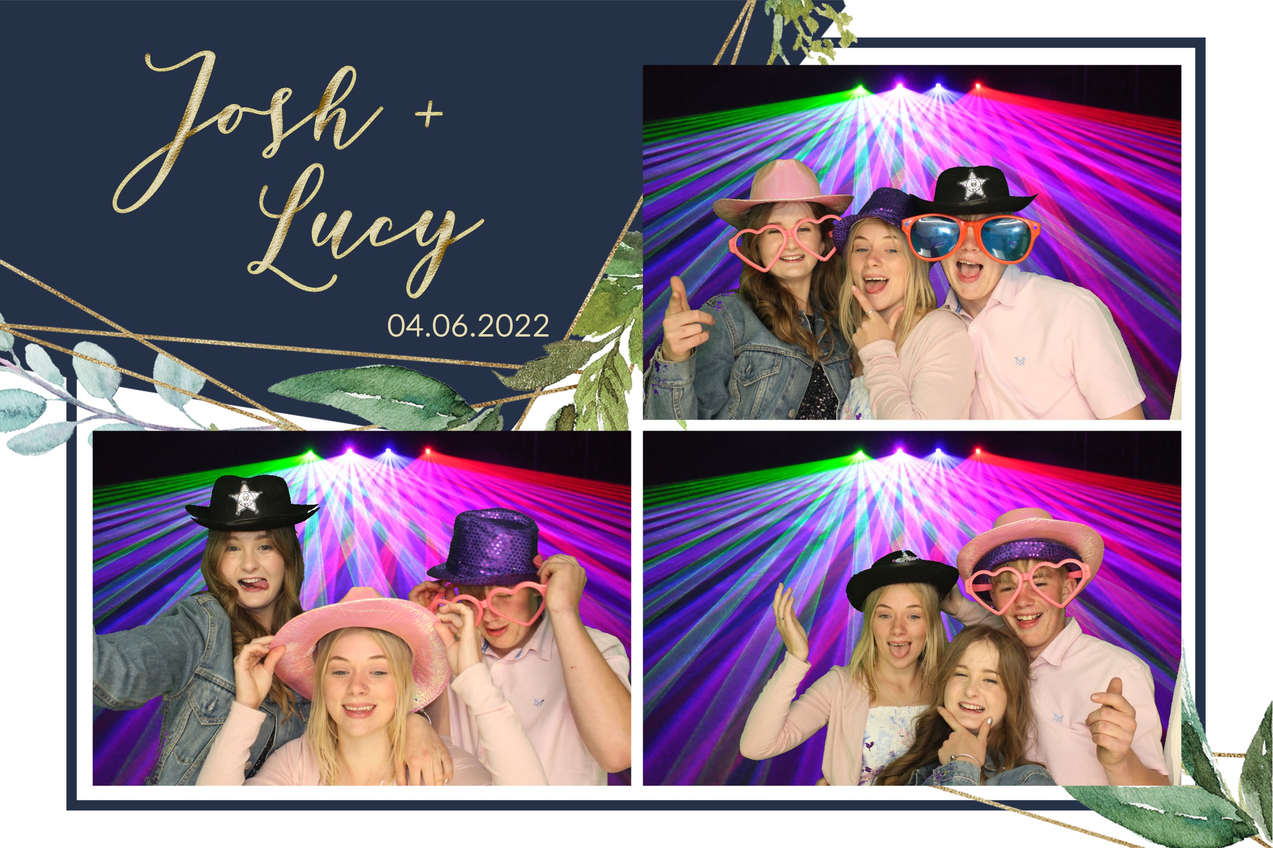 Josh & Lucy | View more photos from the event at images.mobile-photo-booth.com/u/MobilePhotoBoothUK/Josh-Lucy