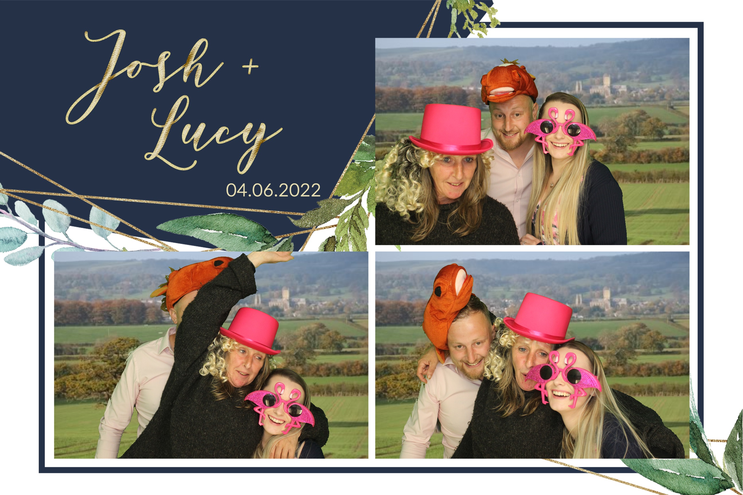 Josh & Lucy | View more photos from the event at images.mobile-photo-booth.com/u/MobilePhotoBoothUK/Josh-Lucy