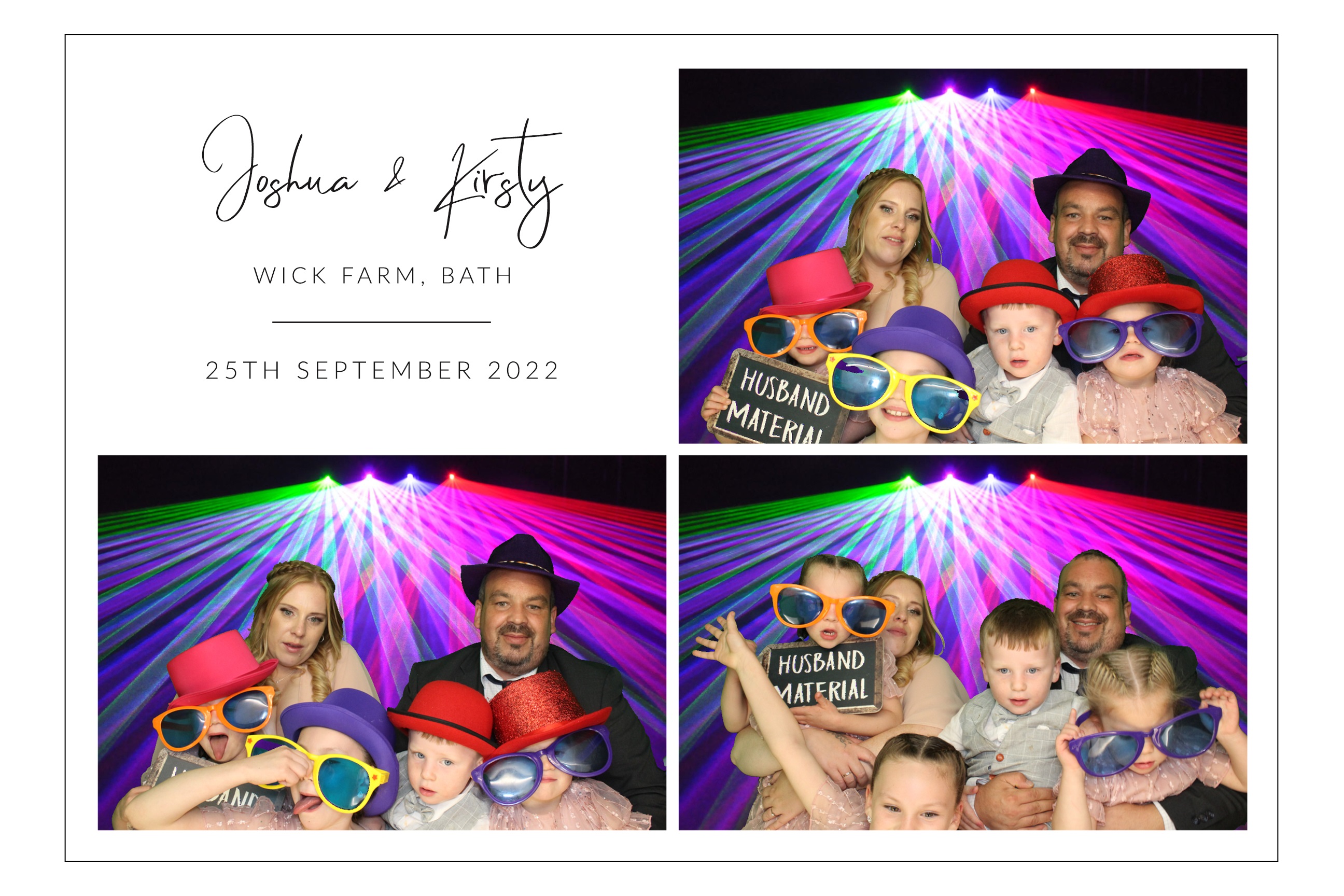 Joshua & Kirsty | View more photos from the event at images.mobile-photo-booth.com/u/MobilePhotoBoothUK/Joshua-Kirsty