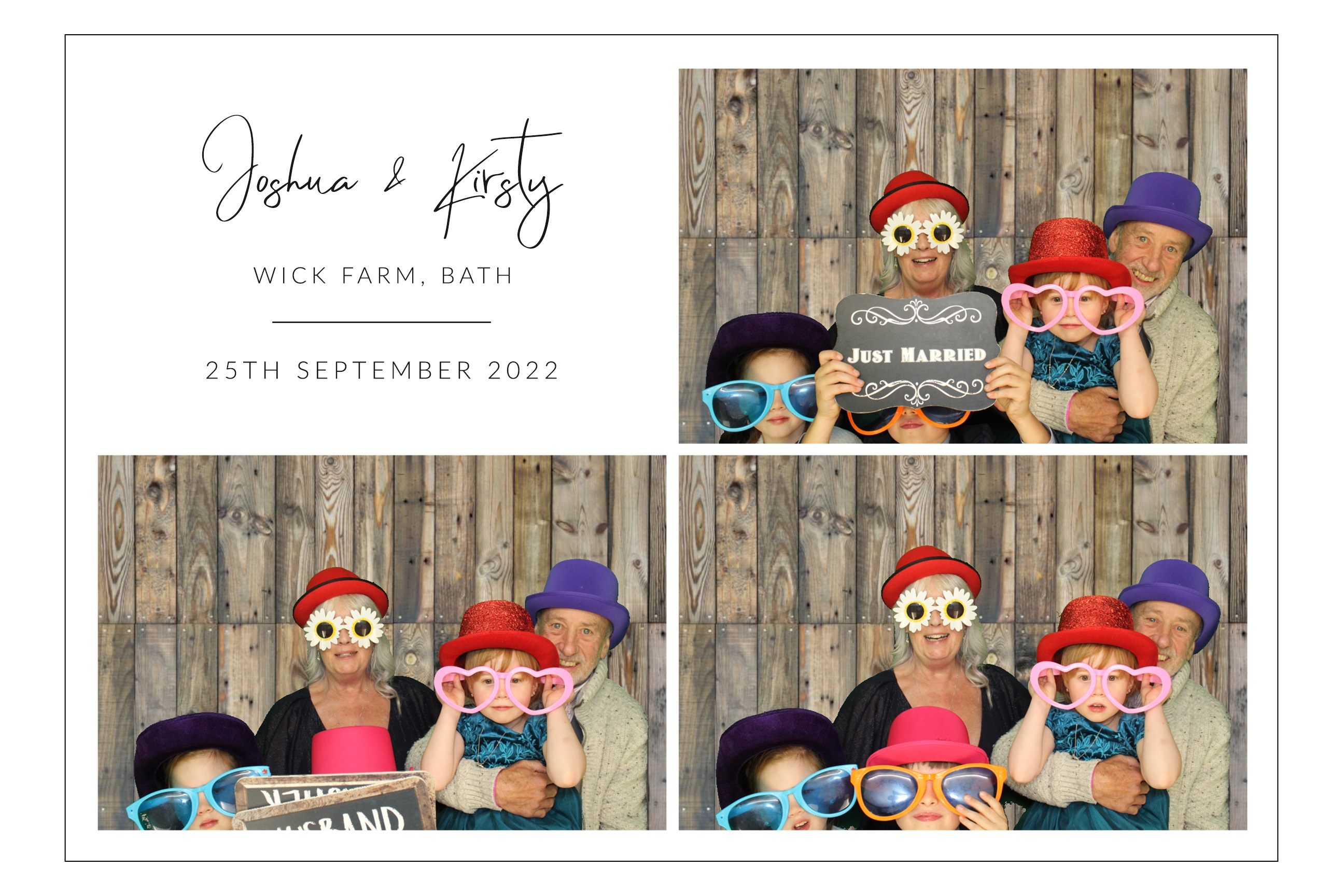 Joshua & Kirsty | View more photos from the event at images.mobile-photo-booth.com/u/MobilePhotoBoothUK/Joshua-Kirsty