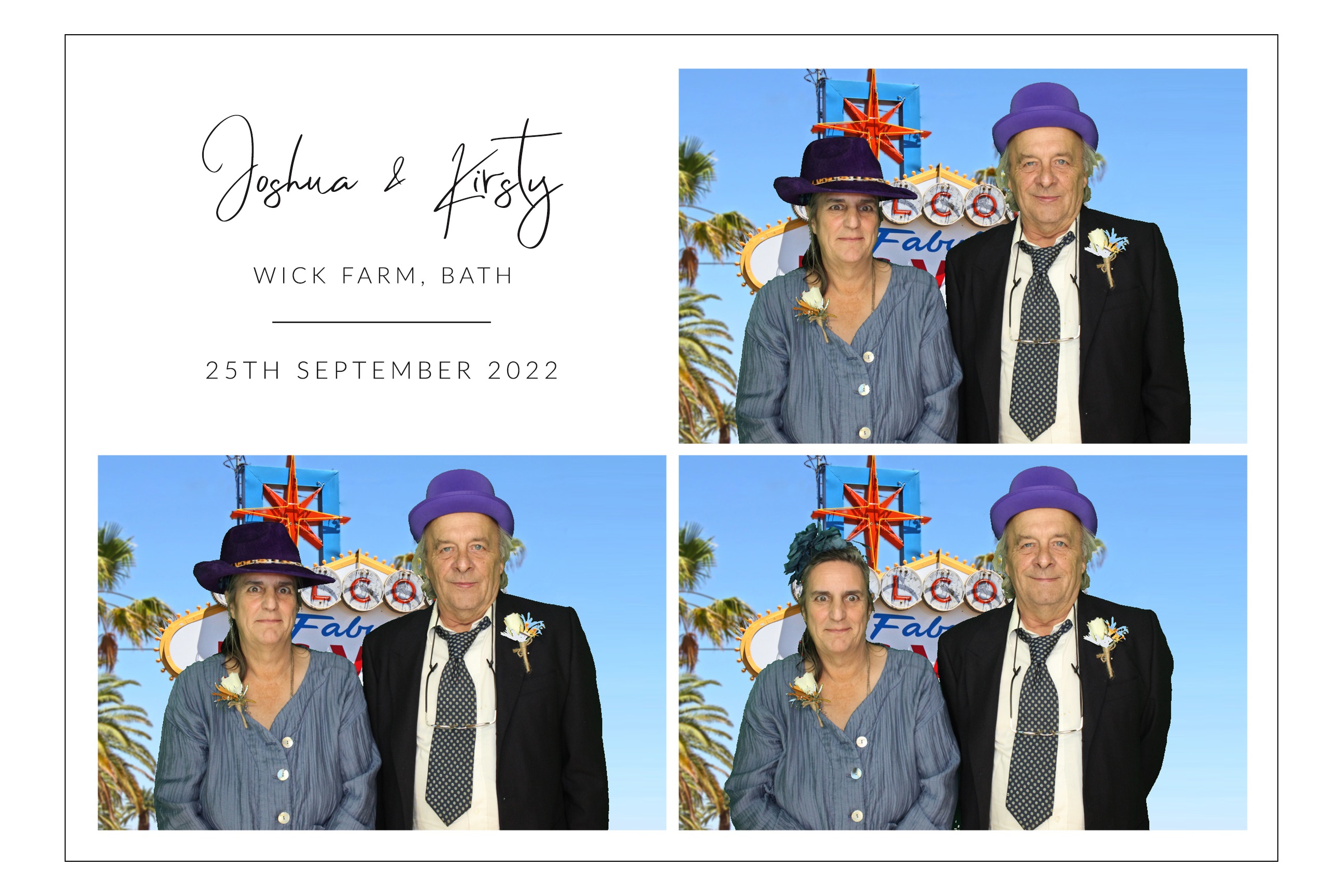 Joshua & Kirsty | View more photos from the event at images.mobile-photo-booth.com/u/MobilePhotoBoothUK/Joshua-Kirsty
