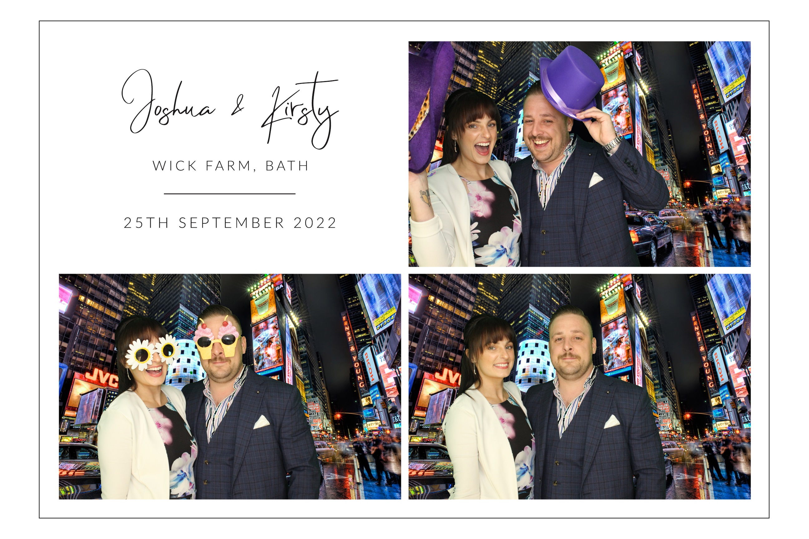 Joshua & Kirsty | View more photos from the event at images.mobile-photo-booth.com/u/MobilePhotoBoothUK/Joshua-Kirsty
