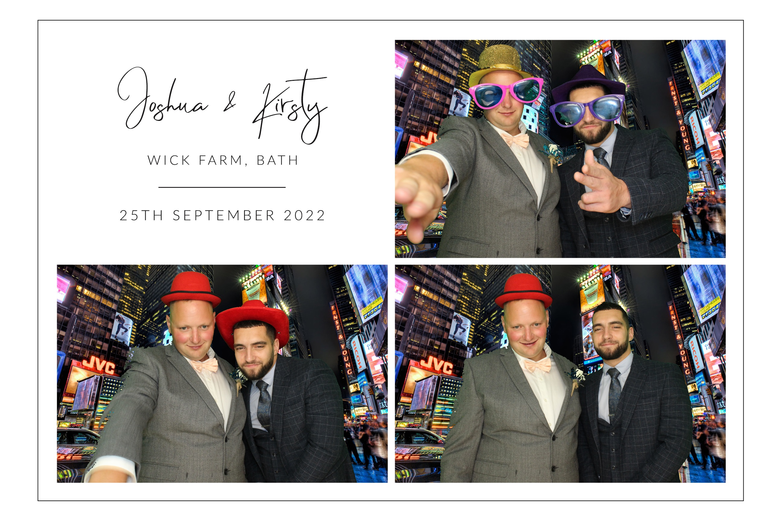 Joshua & Kirsty | View more photos from the event at images.mobile-photo-booth.com/u/MobilePhotoBoothUK/Joshua-Kirsty