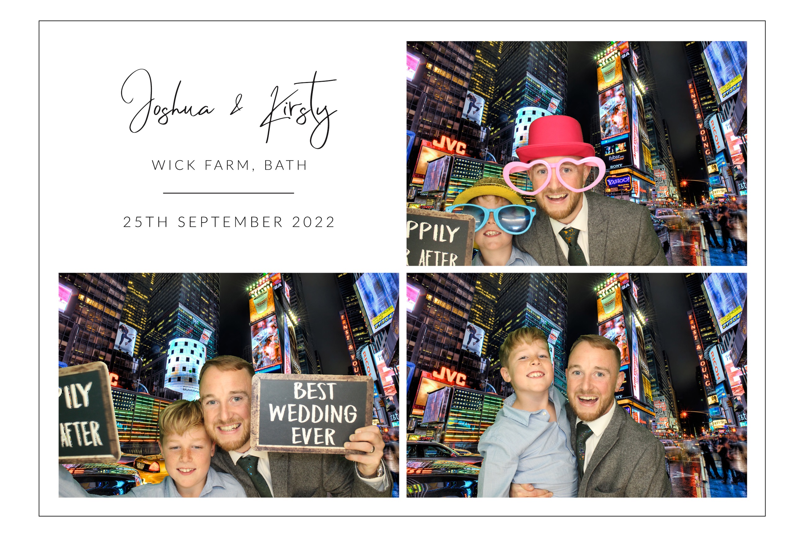 Joshua & Kirsty | View more photos from the event at images.mobile-photo-booth.com/u/MobilePhotoBoothUK/Joshua-Kirsty