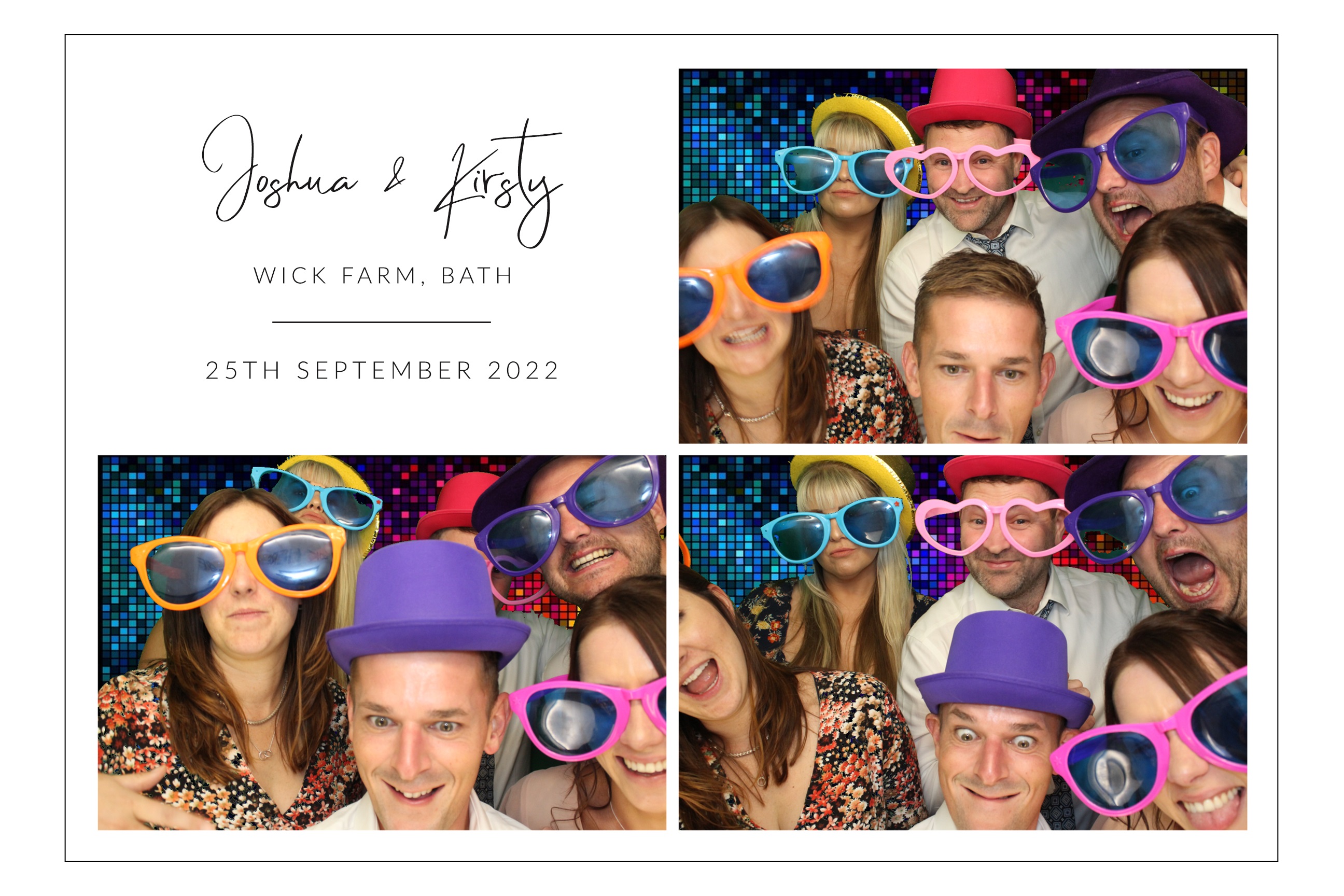 Joshua & Kirsty | View more photos from the event at images.mobile-photo-booth.com/u/MobilePhotoBoothUK/Joshua-Kirsty