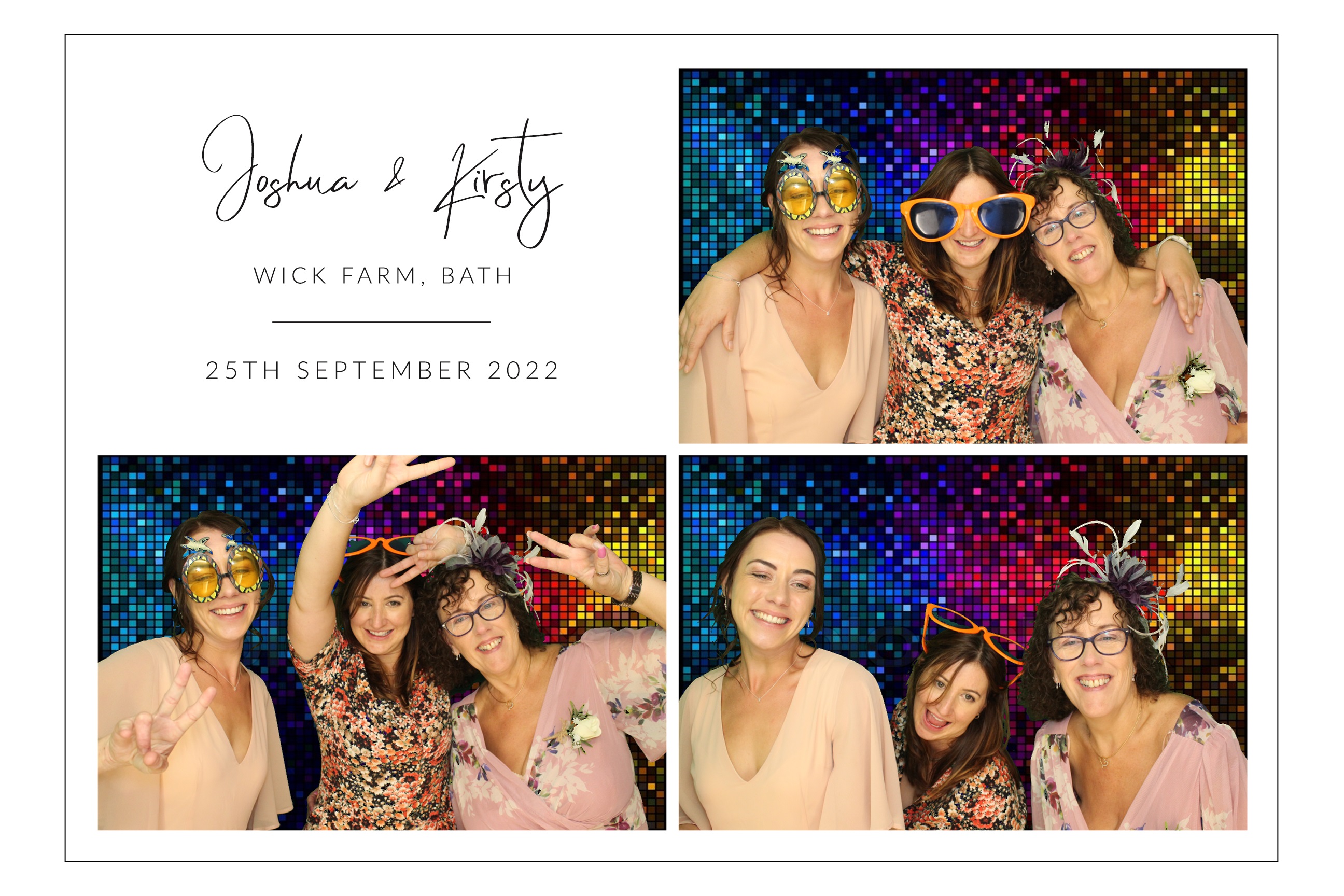 Joshua & Kirsty | View more photos from the event at images.mobile-photo-booth.com/u/MobilePhotoBoothUK/Joshua-Kirsty