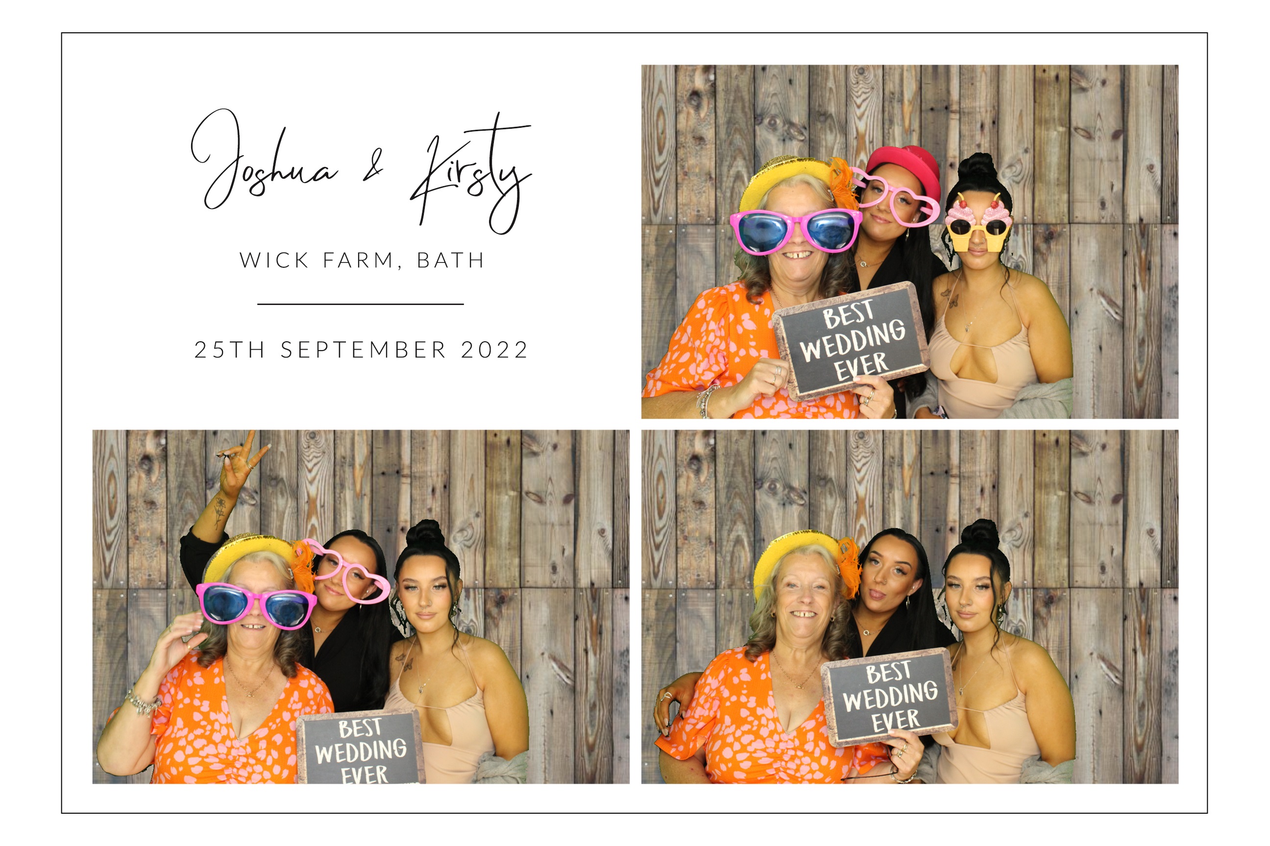 Joshua & Kirsty | View more photos from the event at images.mobile-photo-booth.com/u/MobilePhotoBoothUK/Joshua-Kirsty