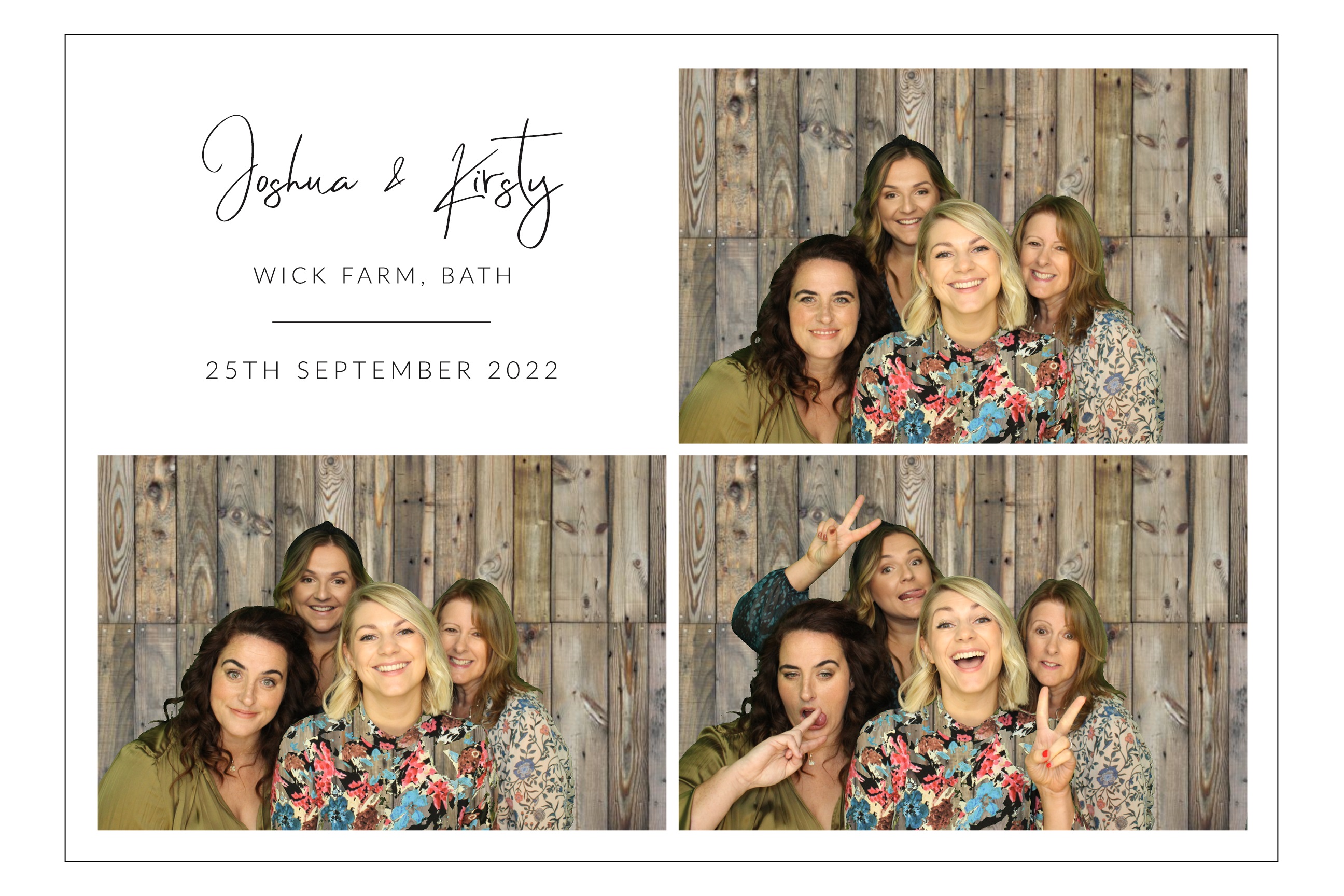 Joshua & Kirsty | View more photos from the event at images.mobile-photo-booth.com/u/MobilePhotoBoothUK/Joshua-Kirsty
