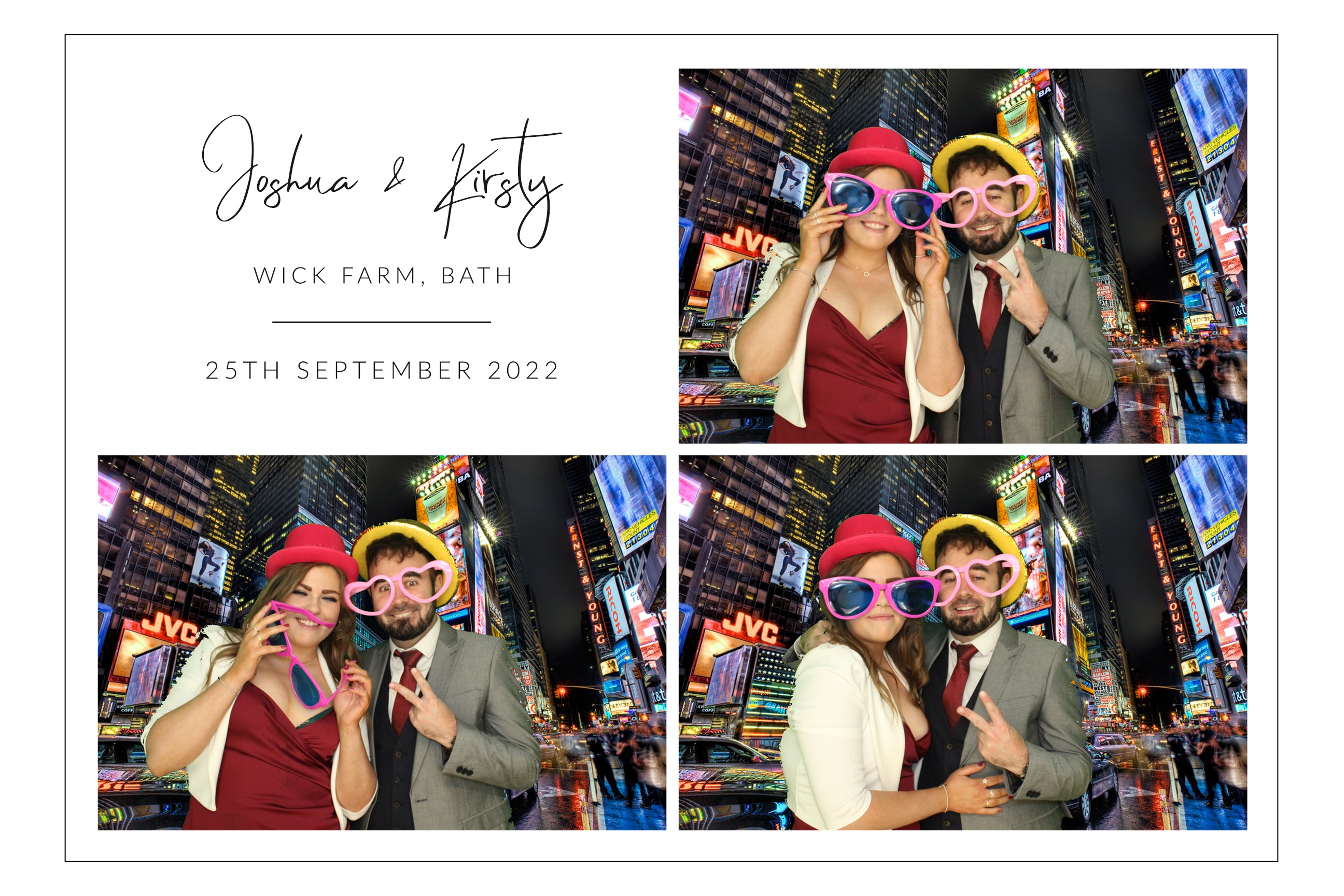 Joshua & Kirsty | View more photos from the event at images.mobile-photo-booth.com/u/MobilePhotoBoothUK/Joshua-Kirsty