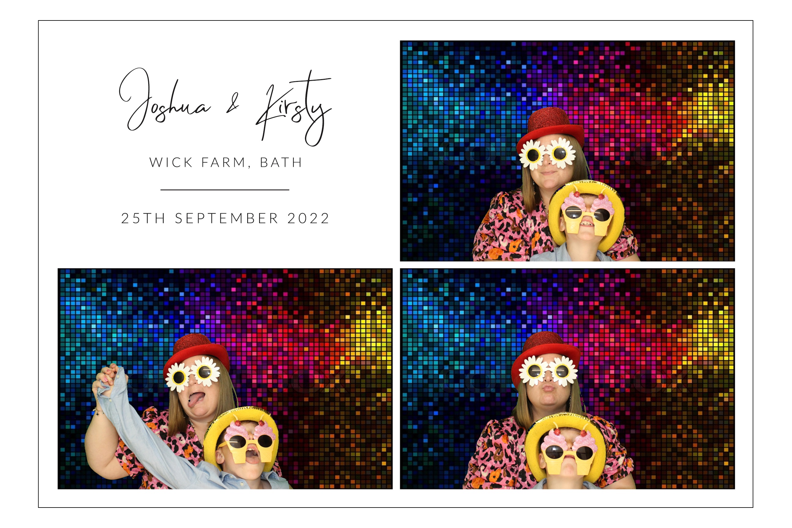 Joshua & Kirsty | View more photos from the event at images.mobile-photo-booth.com/u/MobilePhotoBoothUK/Joshua-Kirsty