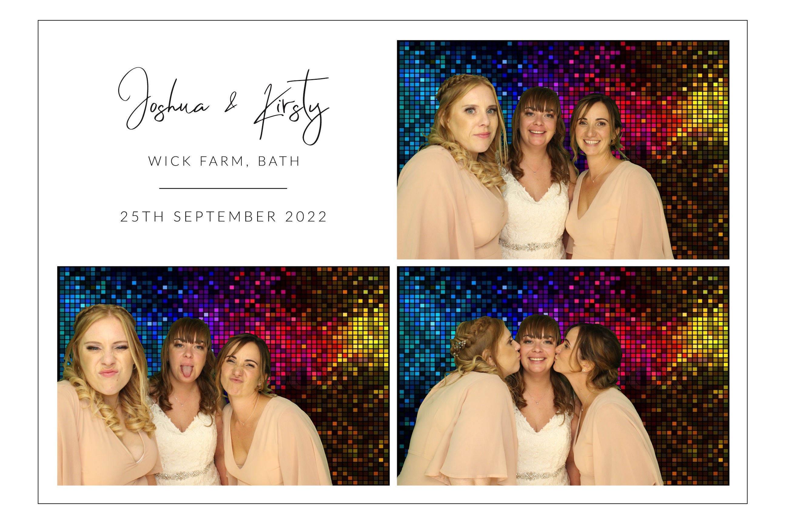 Joshua & Kirsty | View more photos from the event at images.mobile-photo-booth.com/u/MobilePhotoBoothUK/Joshua-Kirsty