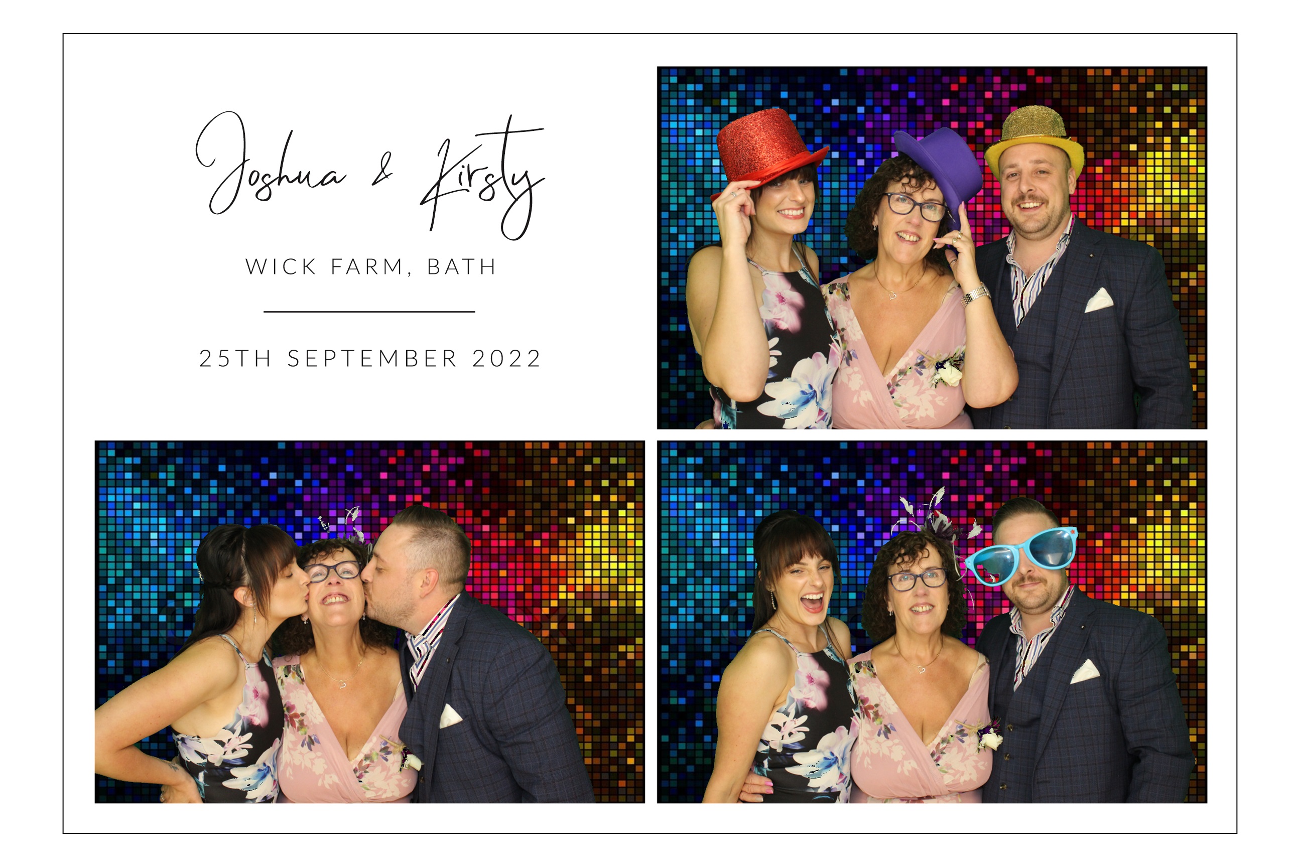 Joshua & Kirsty | View more photos from the event at images.mobile-photo-booth.com/u/MobilePhotoBoothUK/Joshua-Kirsty