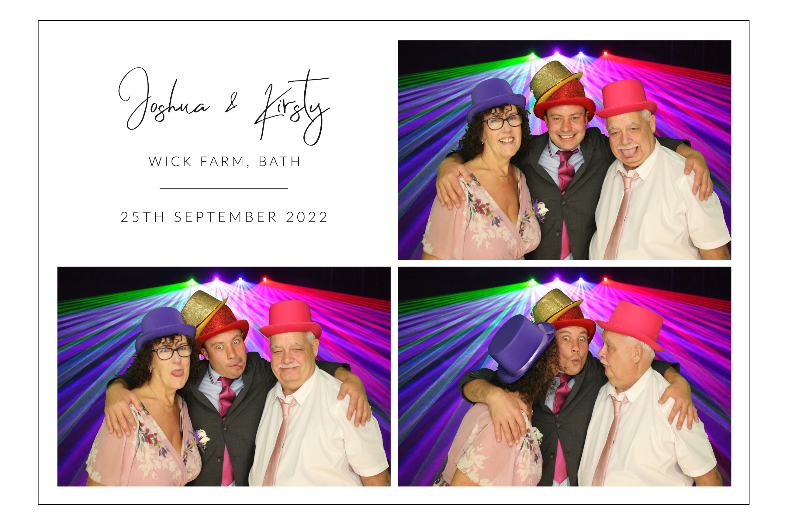 Joshua & Kirsty | View more photos from the event at images.mobile-photo-booth.com/u/MobilePhotoBoothUK/Joshua-Kirsty