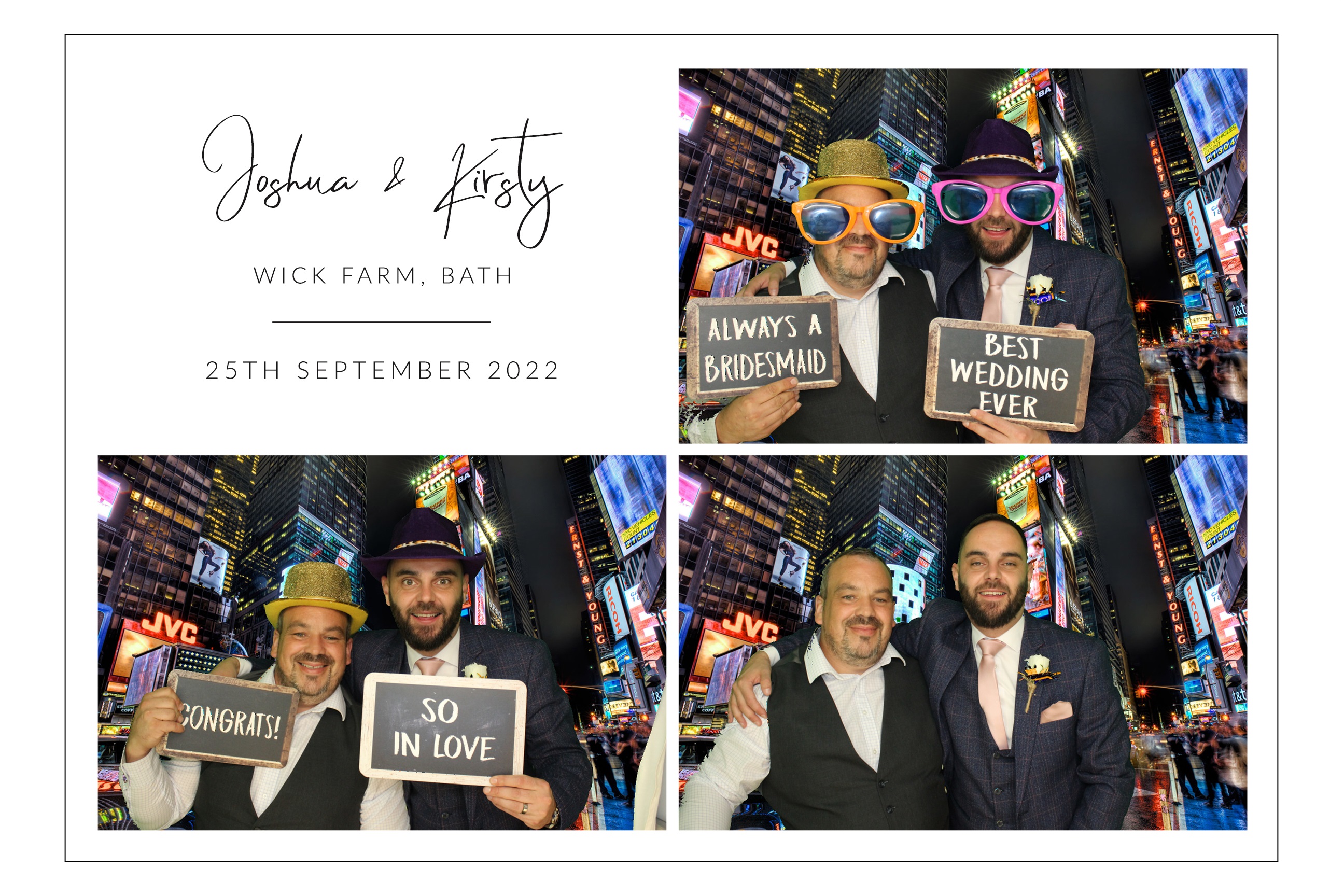 Joshua & Kirsty | View more photos from the event at images.mobile-photo-booth.com/u/MobilePhotoBoothUK/Joshua-Kirsty
