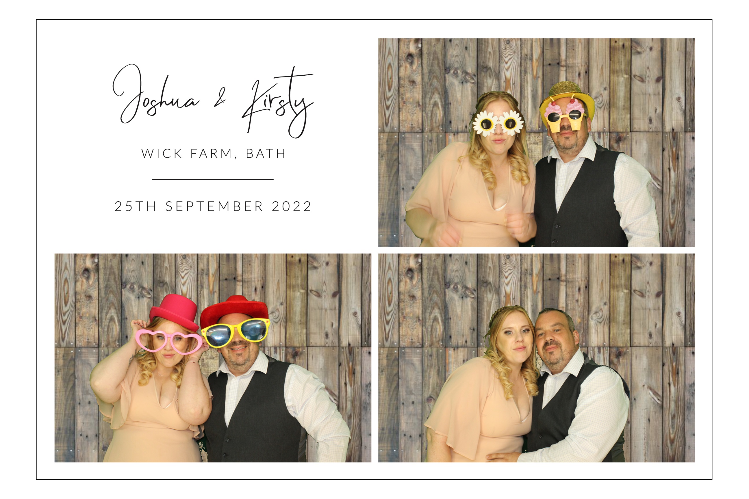 Joshua & Kirsty | View more photos from the event at images.mobile-photo-booth.com/u/MobilePhotoBoothUK/Joshua-Kirsty