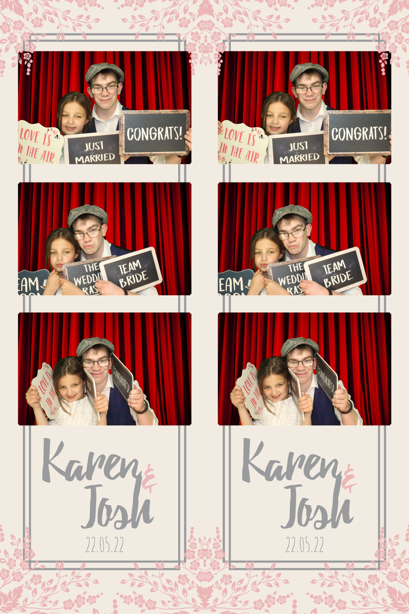 Karen & Josh | View more photos from the event at images.mobile-photo-booth.com/u/MobilePhotoBoothUK/Karen-Josh