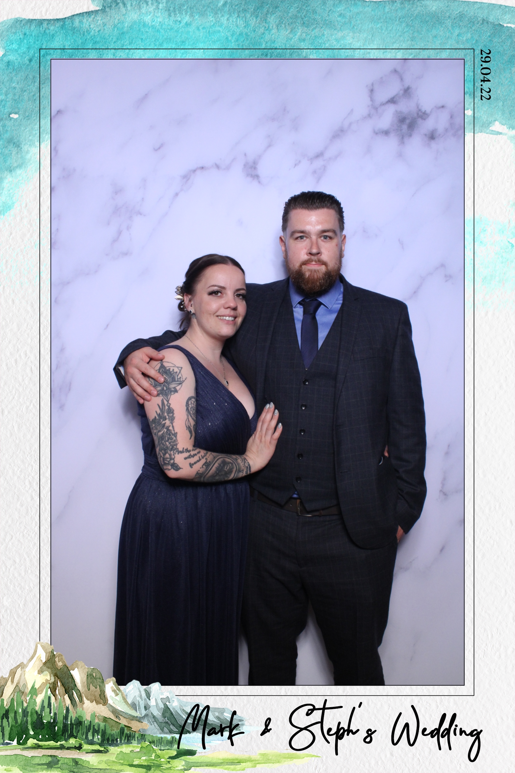 Mark & Steph | View more photos from the event at images.mobile-photo-booth.com/u/MobilePhotoBoothUK/Mark-Steph