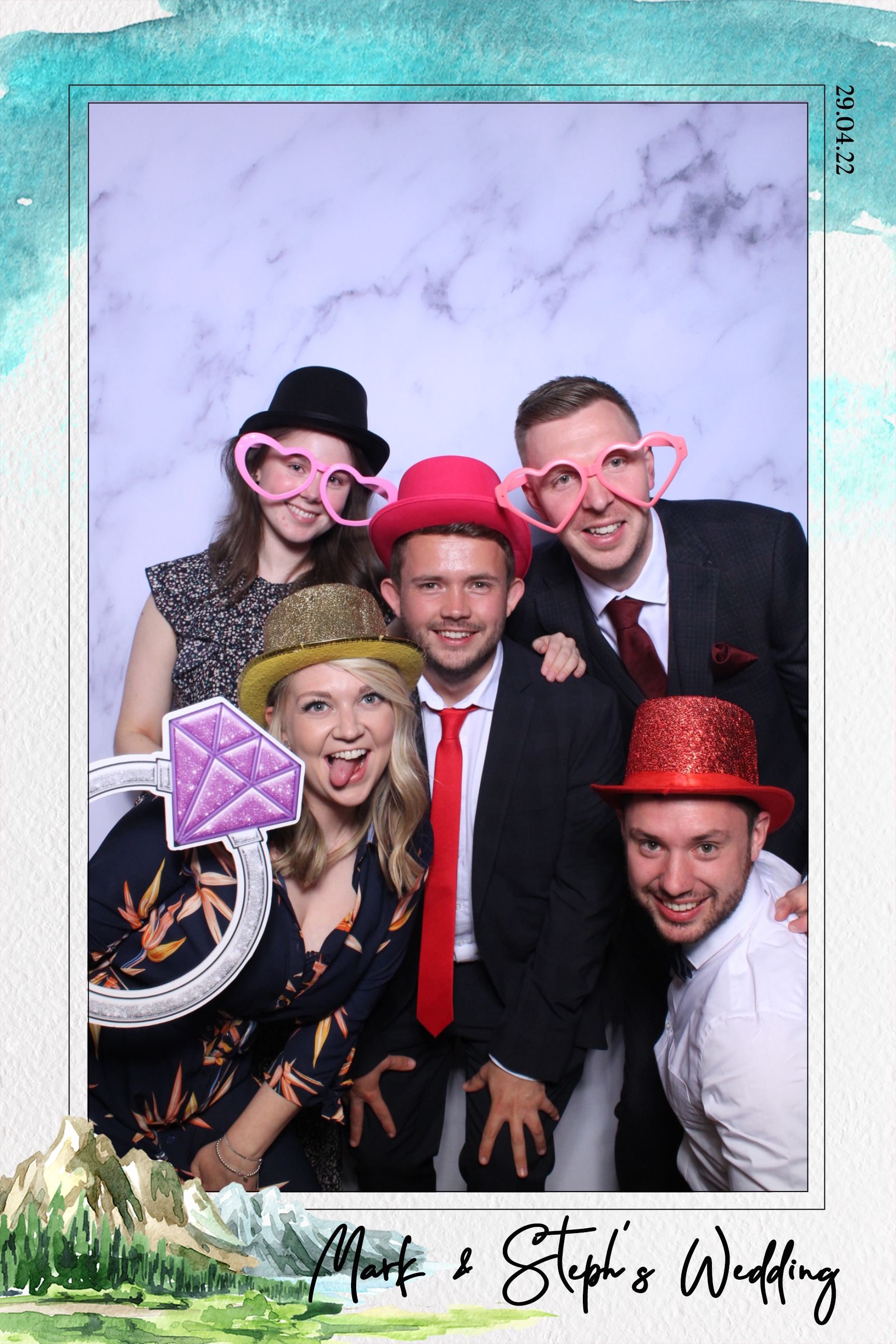 Mark & Steph | View more photos from the event at images.mobile-photo-booth.com/u/MobilePhotoBoothUK/Mark-Steph